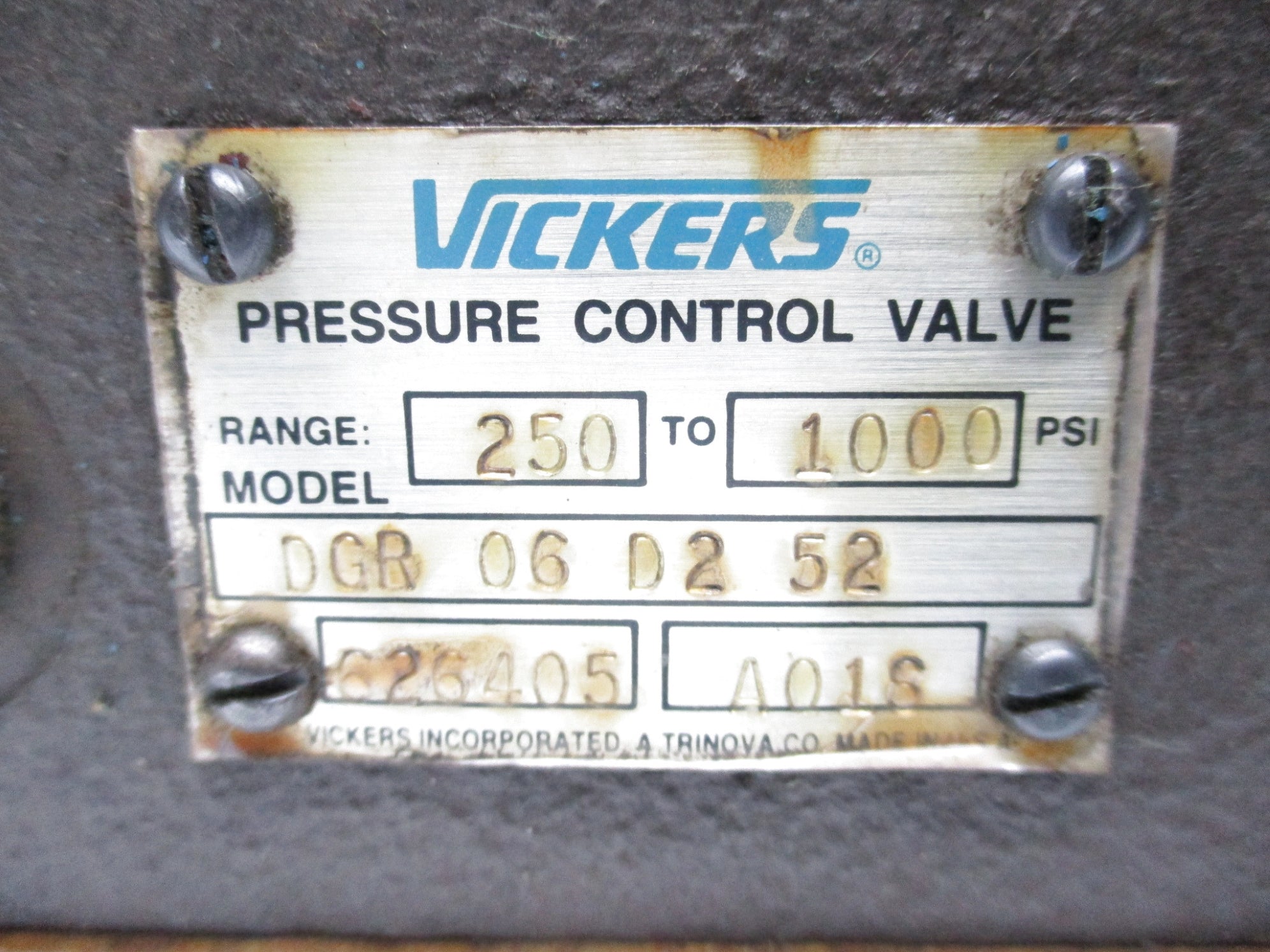 VICKERS DGR06D252 NSNP