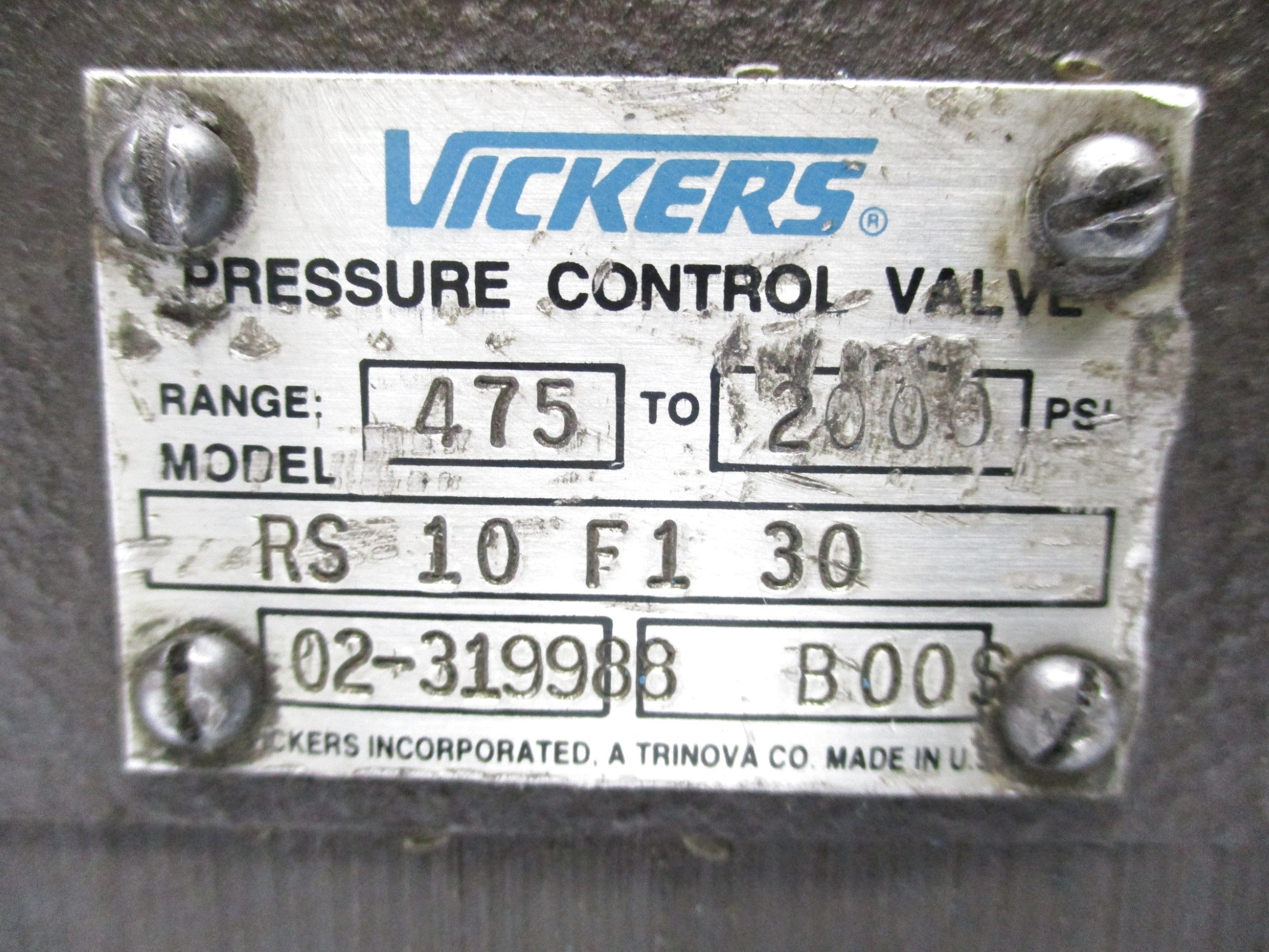 VICKERS RS10F130 02-319988 UNMP