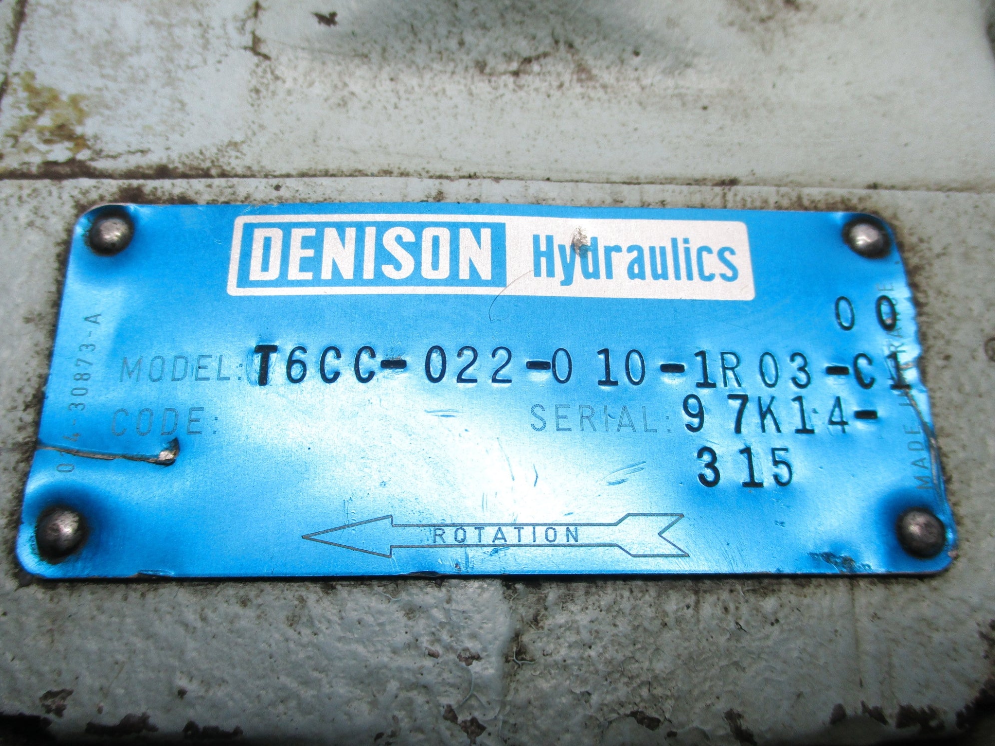 DENISON T6CC-022-010-1R03-C1 NSNP