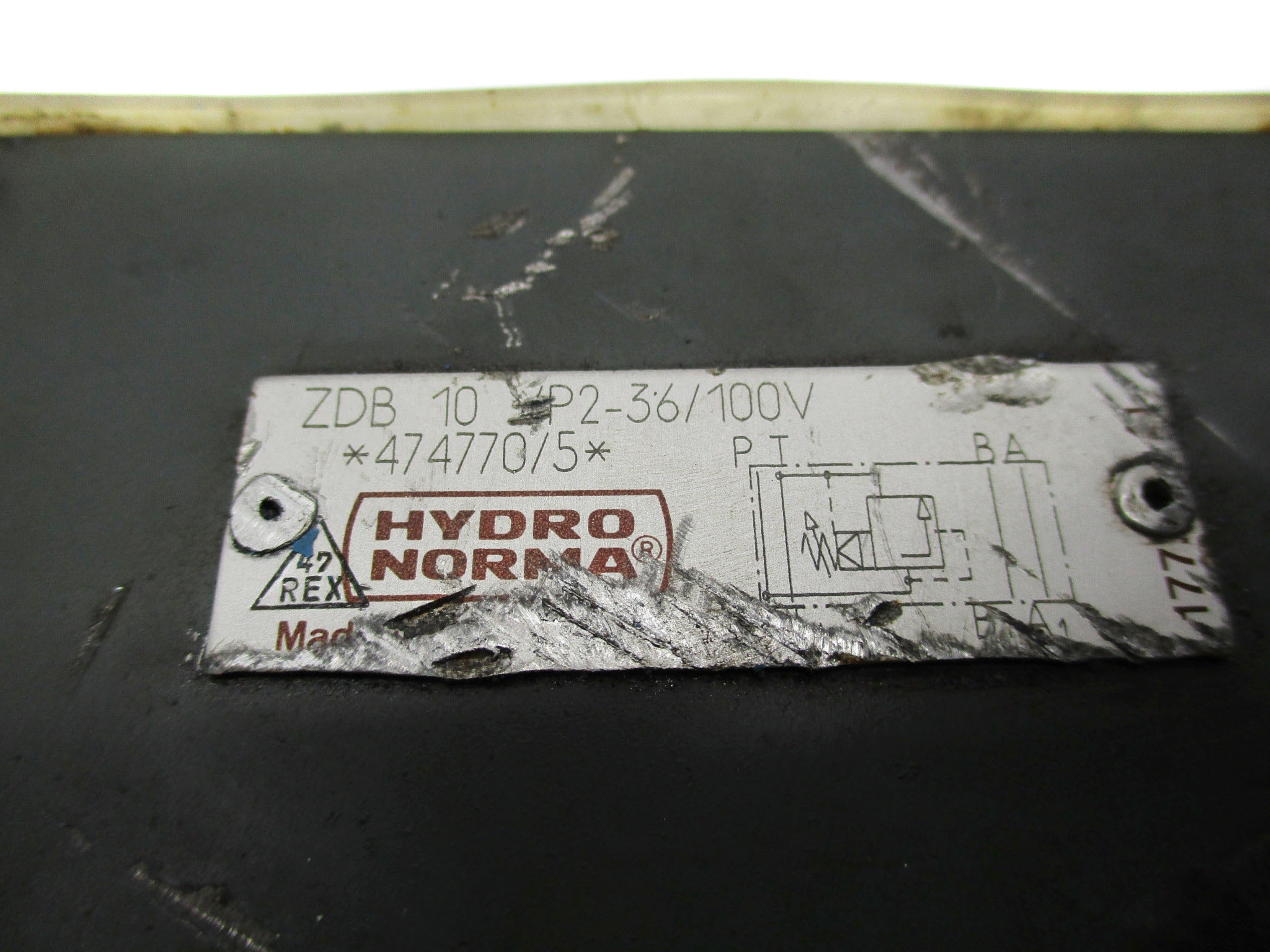 HYDRO NORMA ZDB-10-VP2-36/100V NSNP