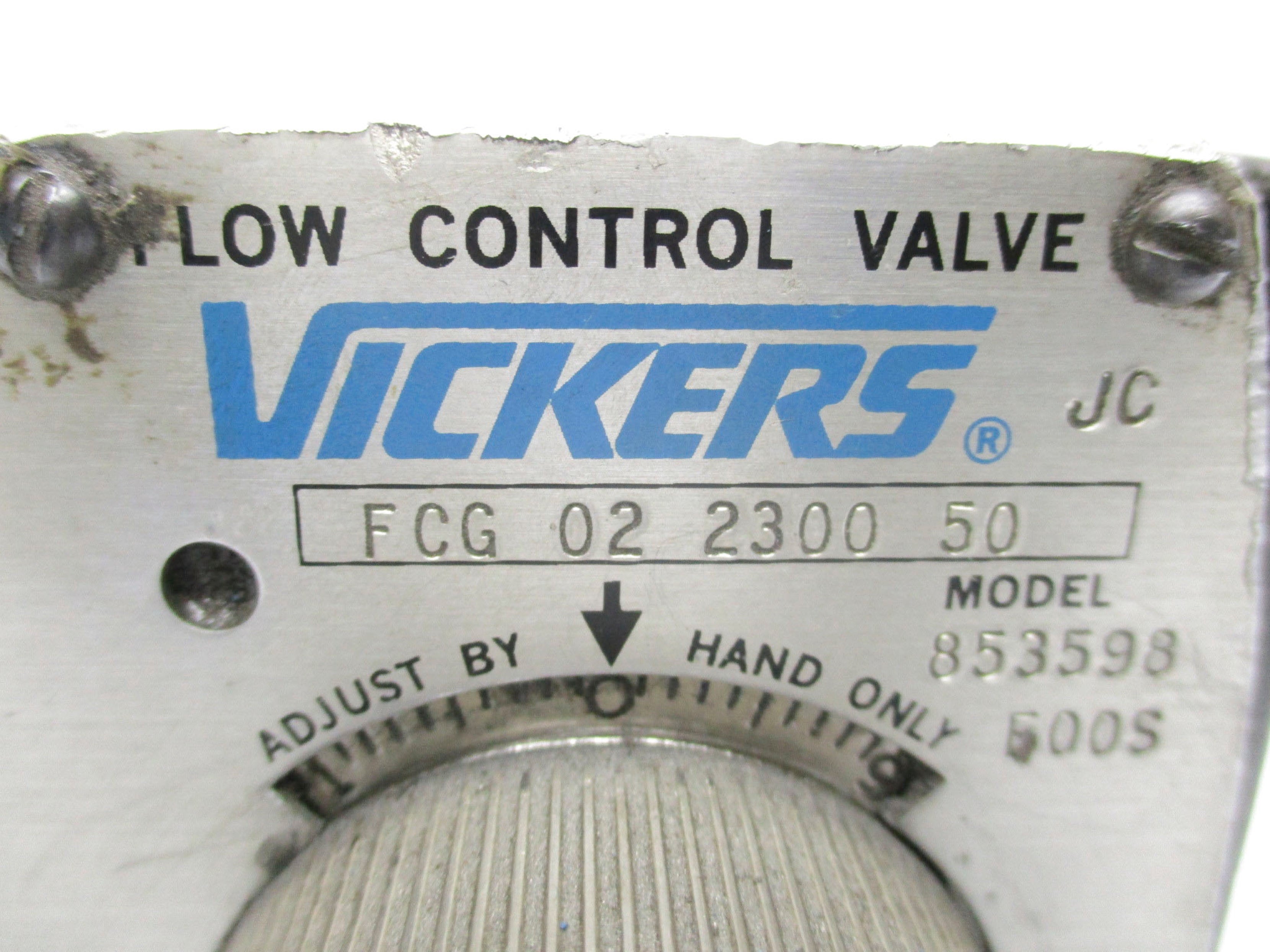 VICKERS FCG02230050 (NO KEY) UNMP