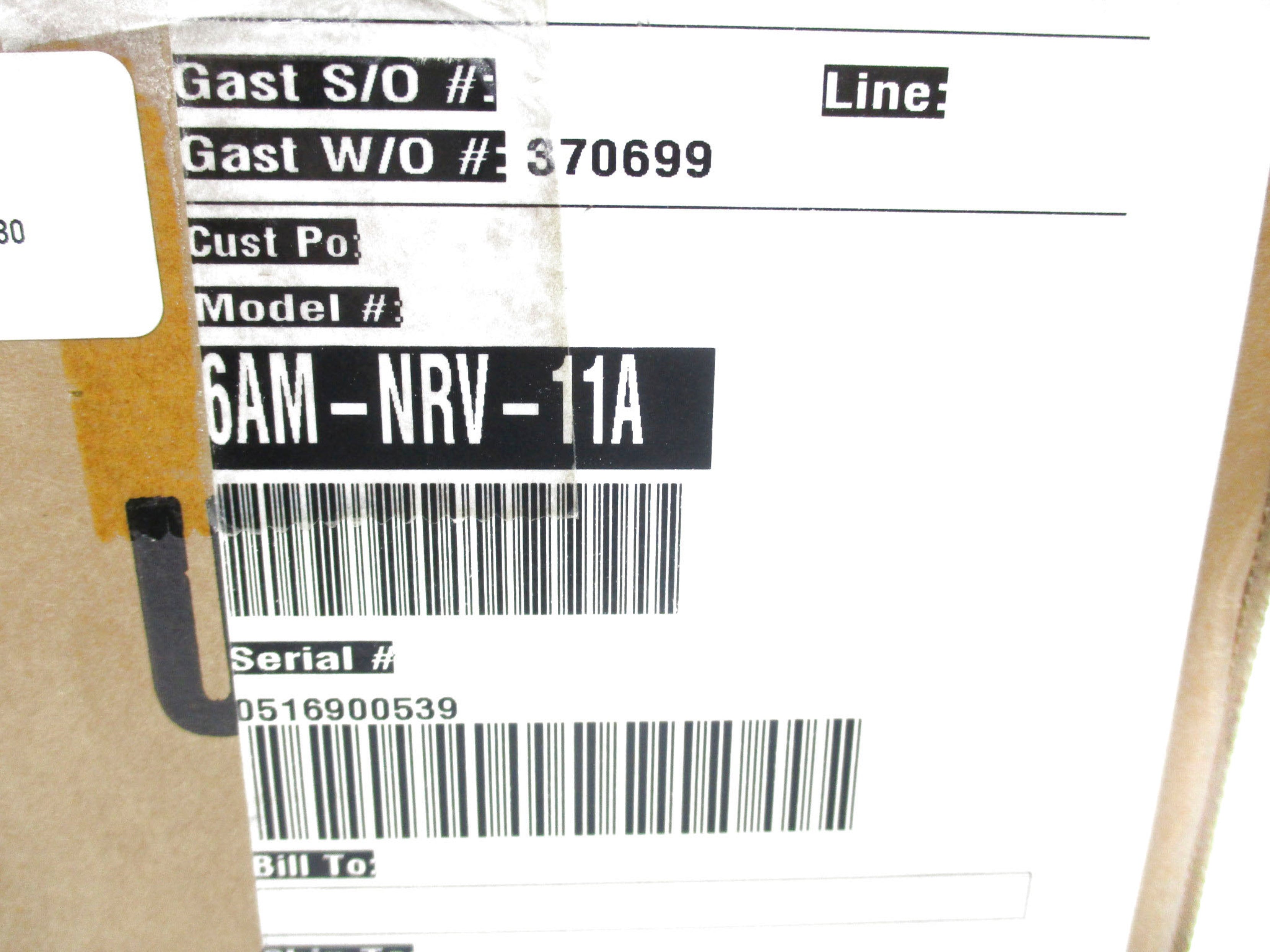 GAST 6AM-NRV-11A NSMP