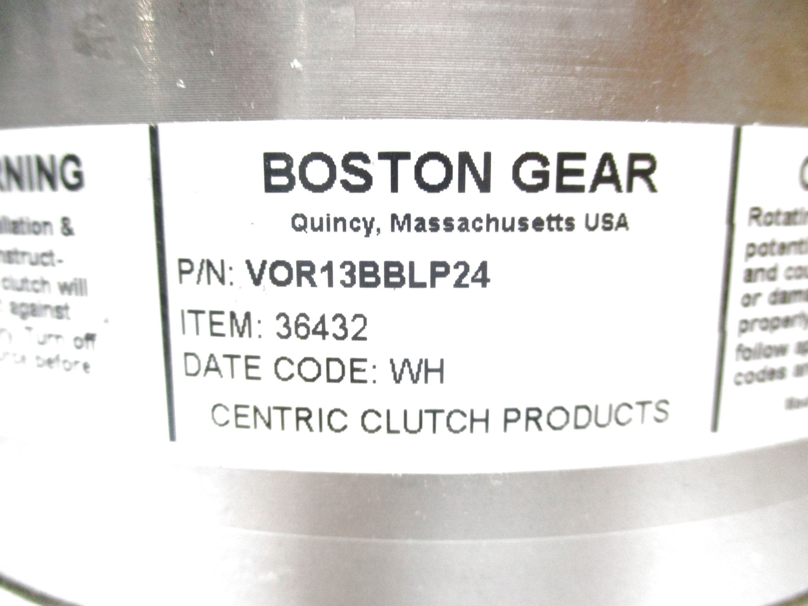BOSTON GEAR VOR13BBLP24 36432 NSMP