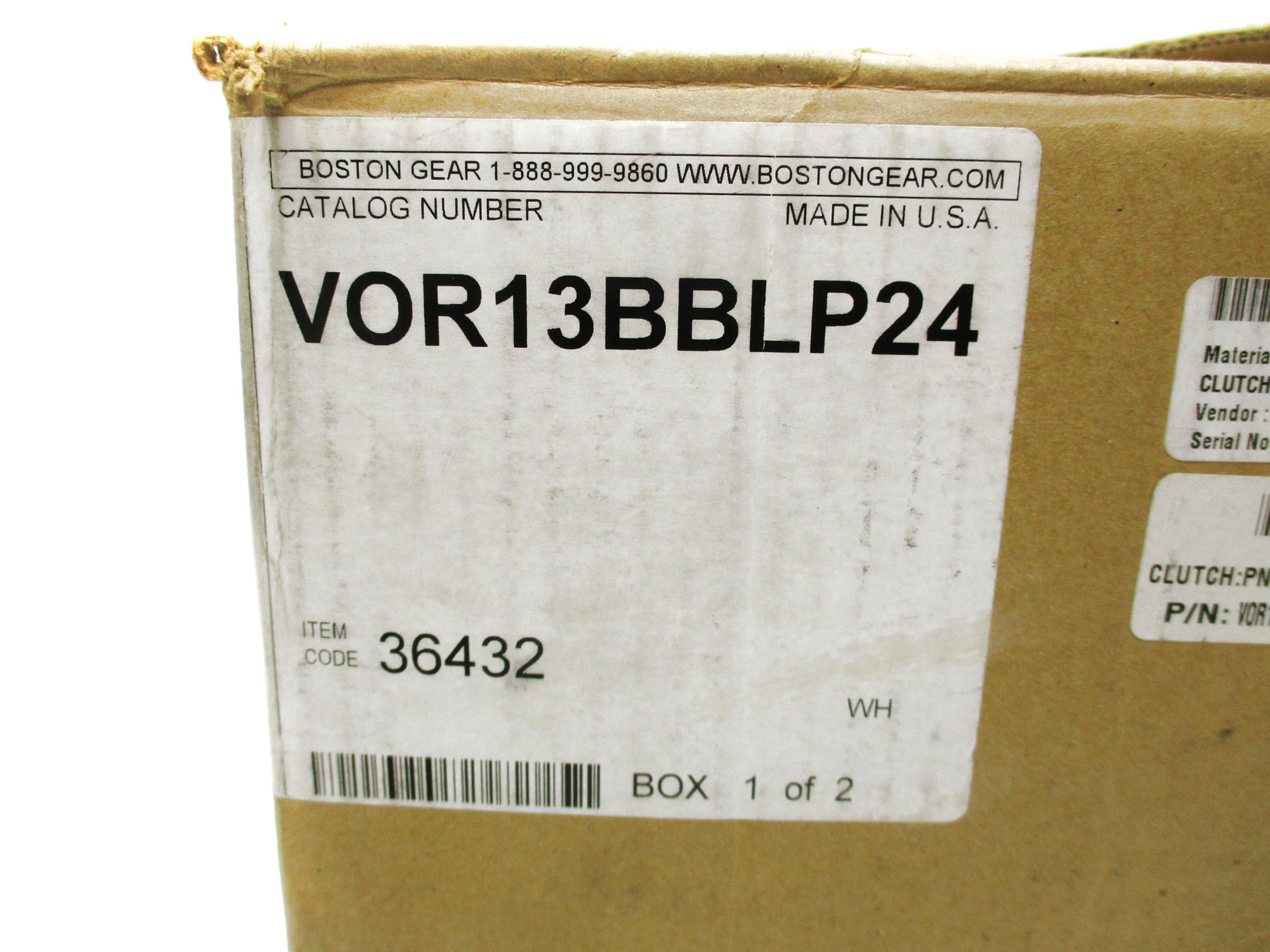BOSTON GEAR VOR13BBLP24 36432 NSMP