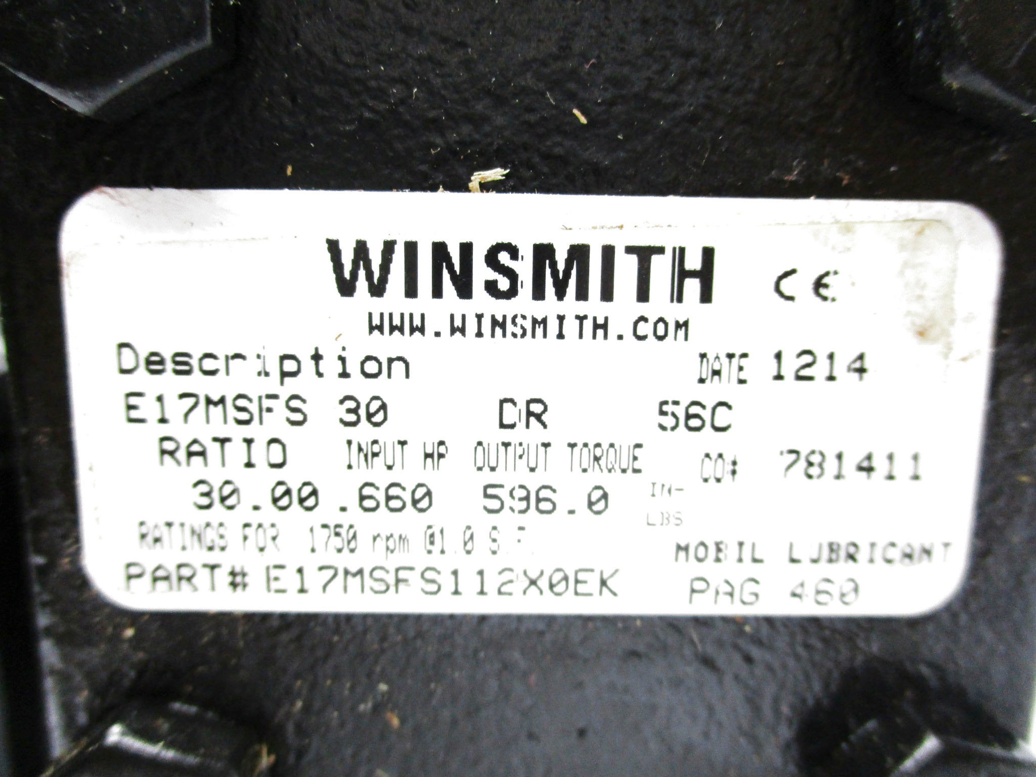 WINSMITH E17MSFS112X0EK NSNP