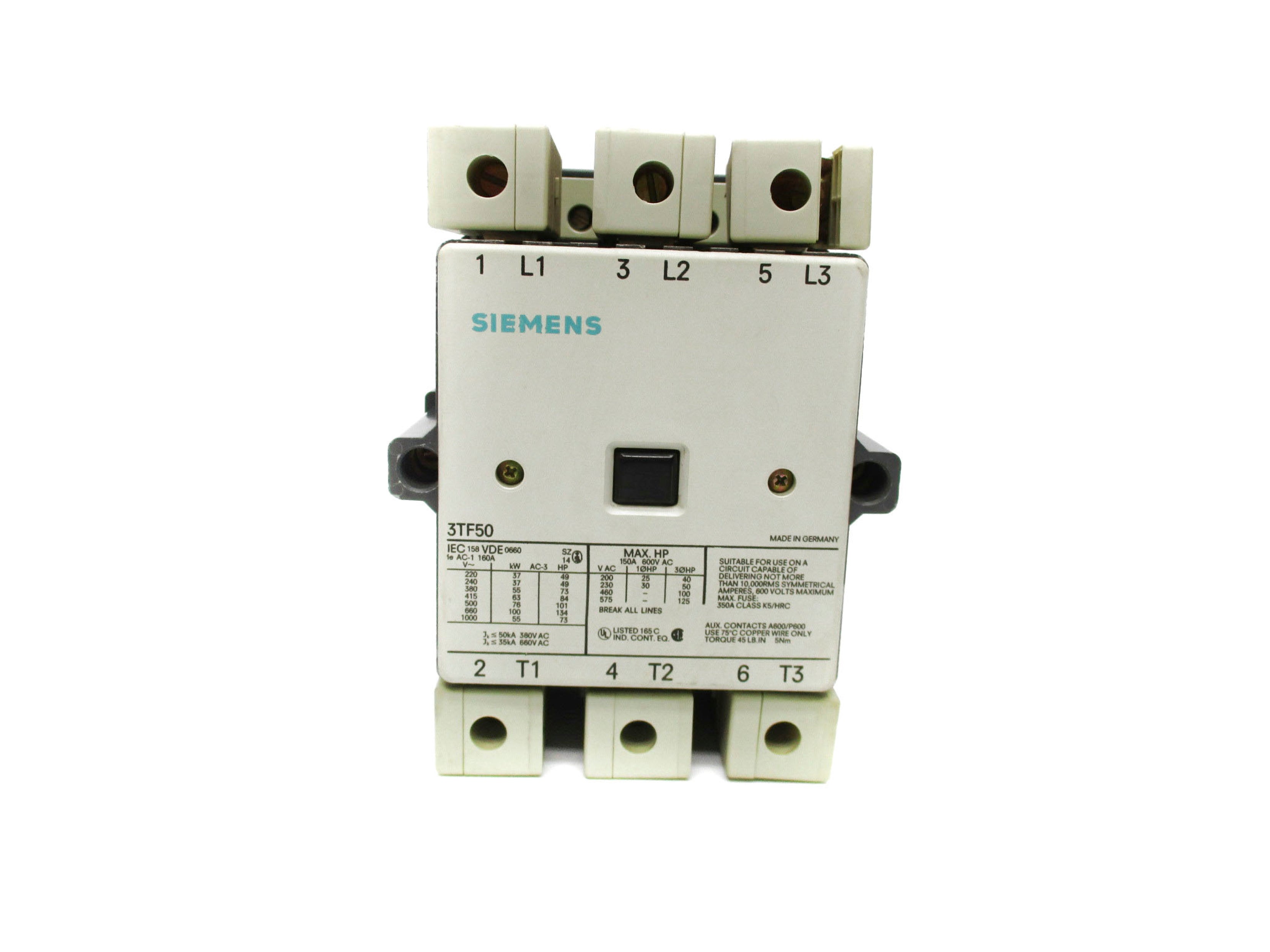 SIEMENS 3TF50 UNMP