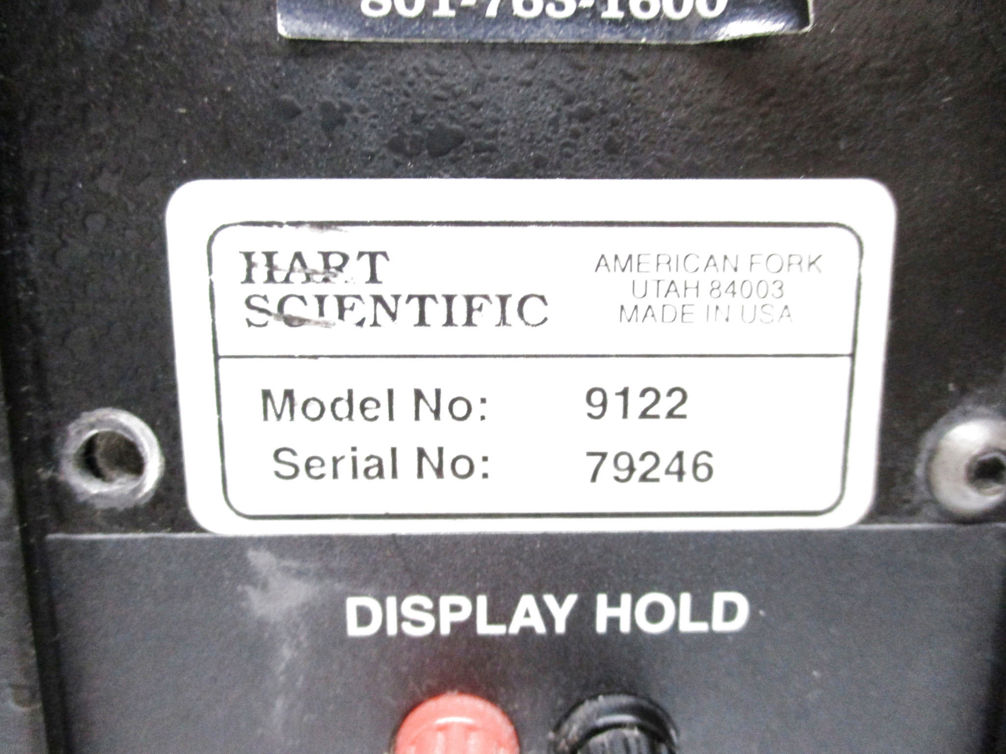 HART SCIENTIFIC 9122 UNMP