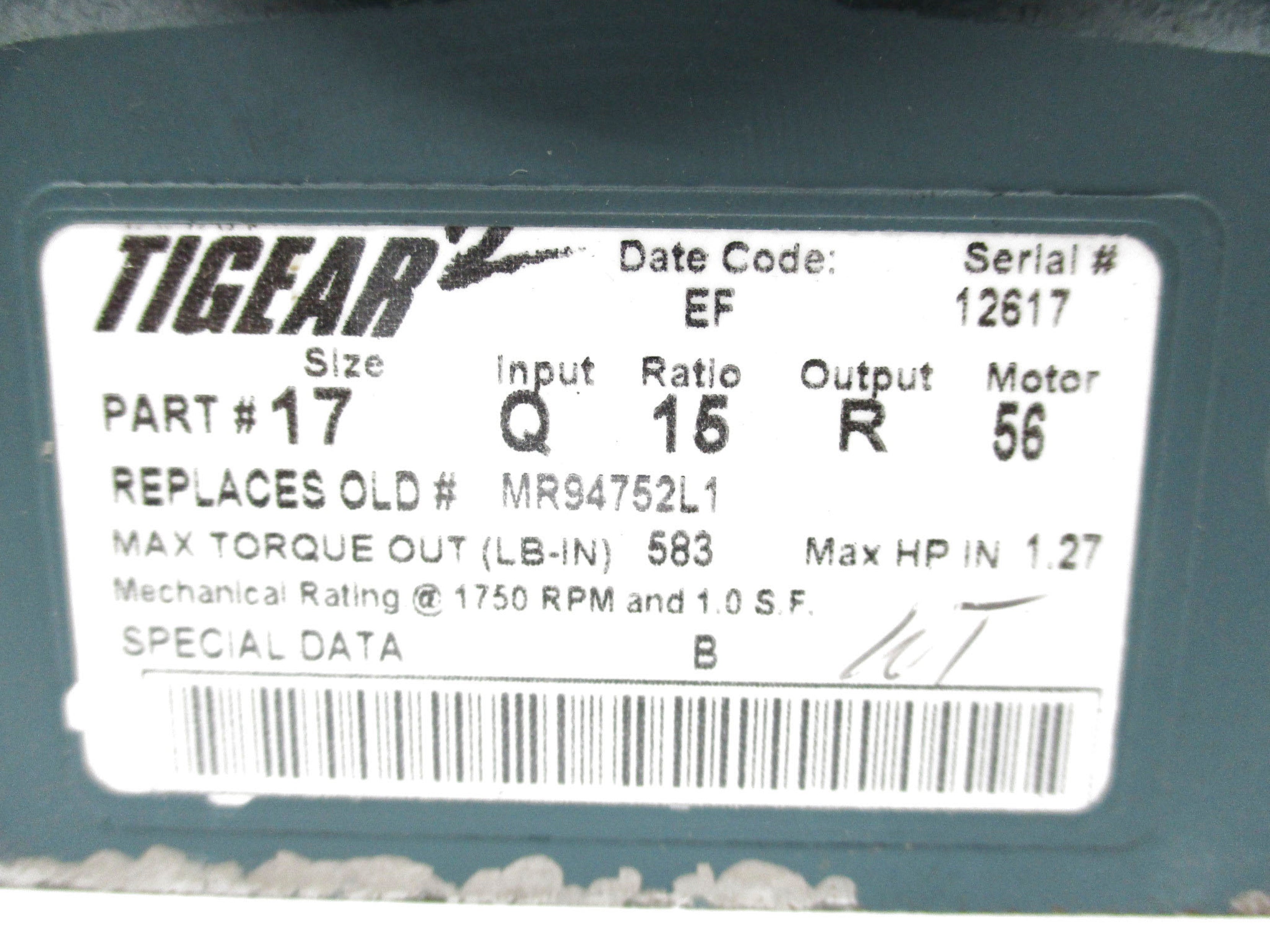 DODGE 17Q15R56 NSNP