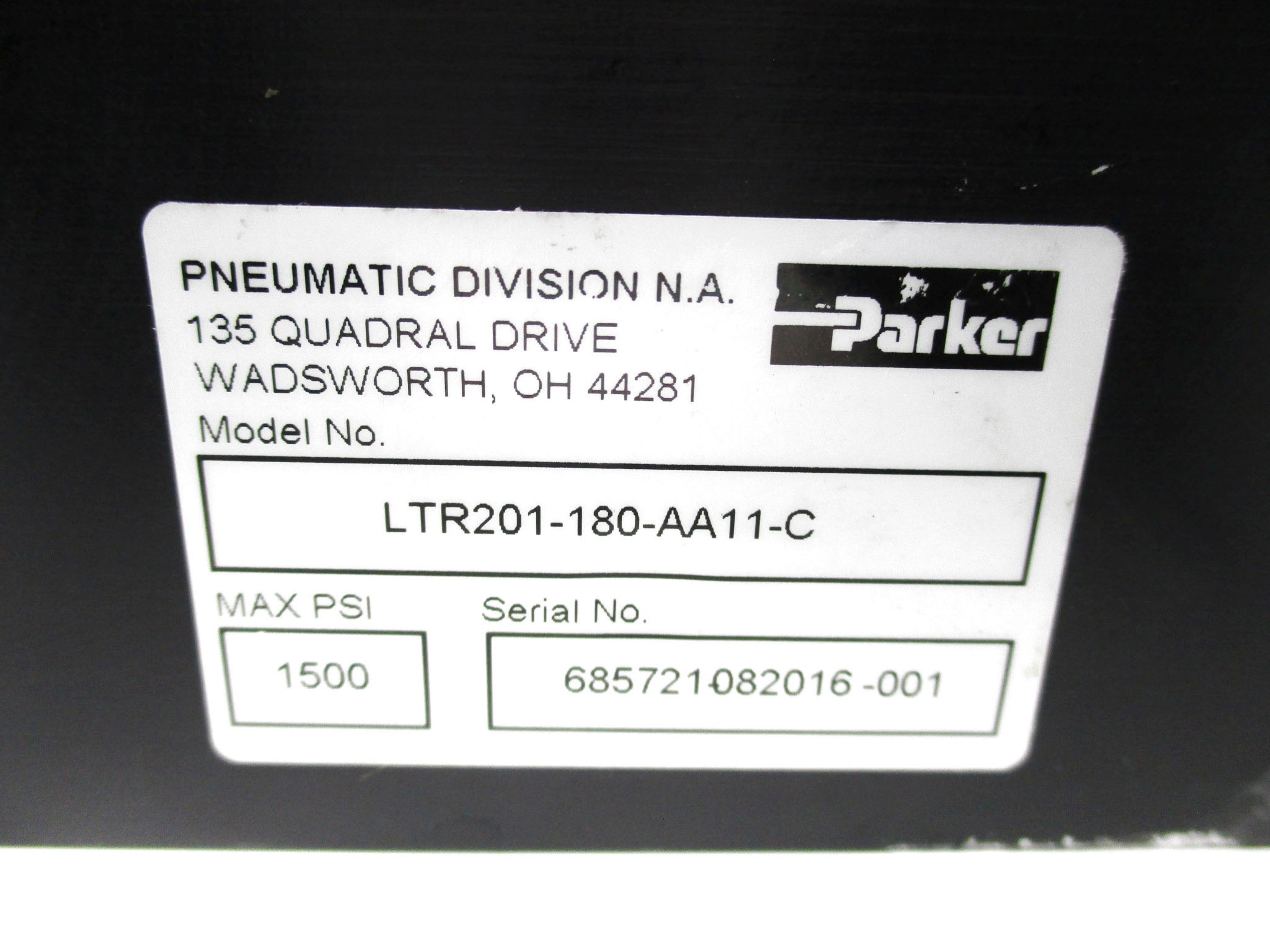 PARKER LTR201-180-AA11-C NSNP