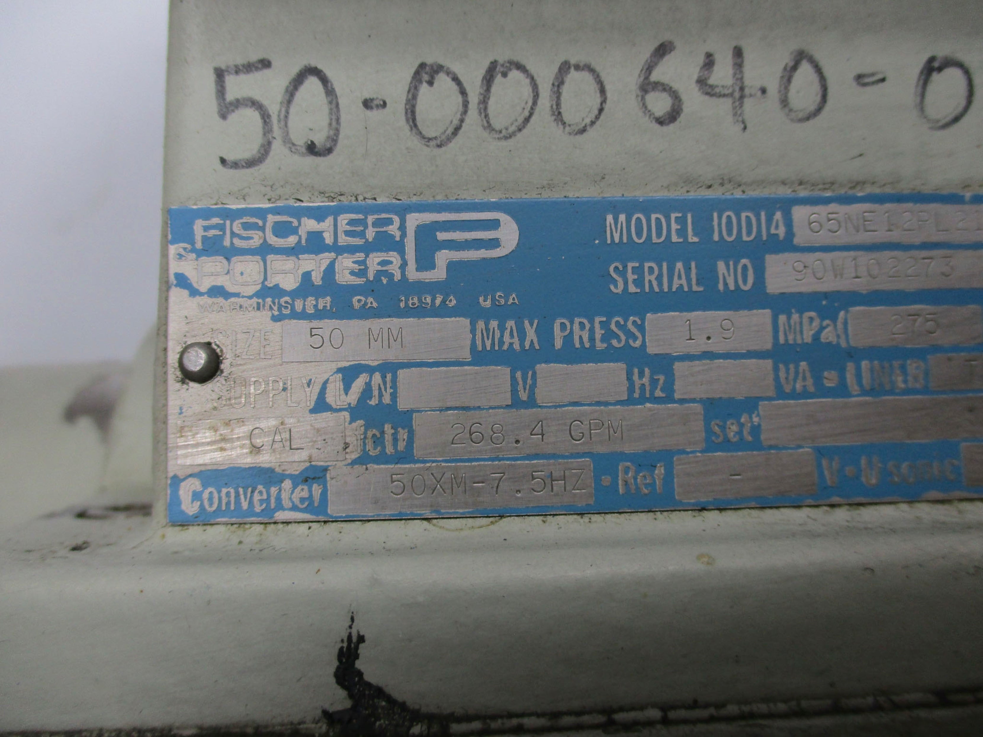 FISCHER I0D1465NE12P21AY53A1112 UNMP
