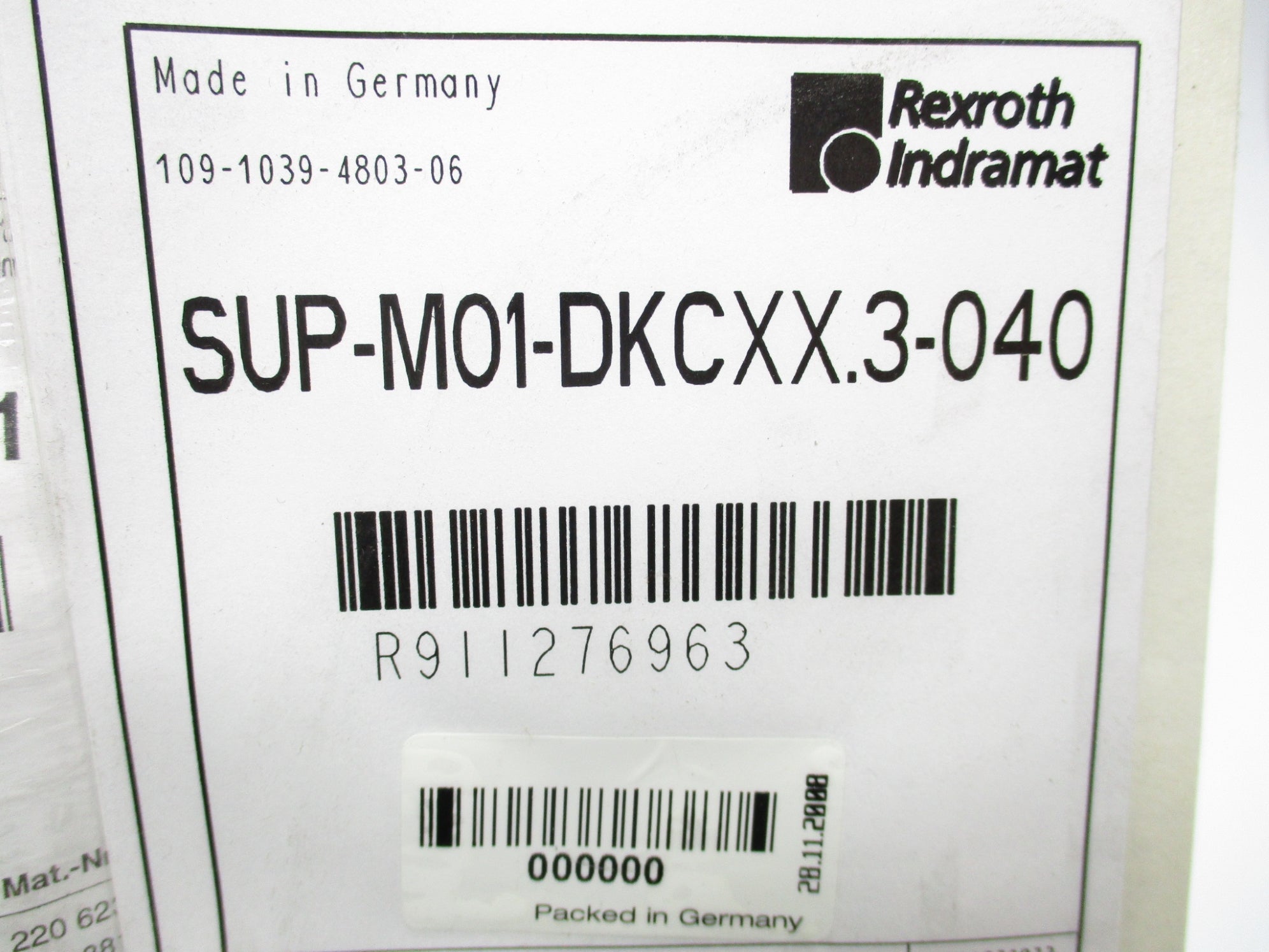 REXROTH SUP-M01-DKCXX.3-040 NSFS