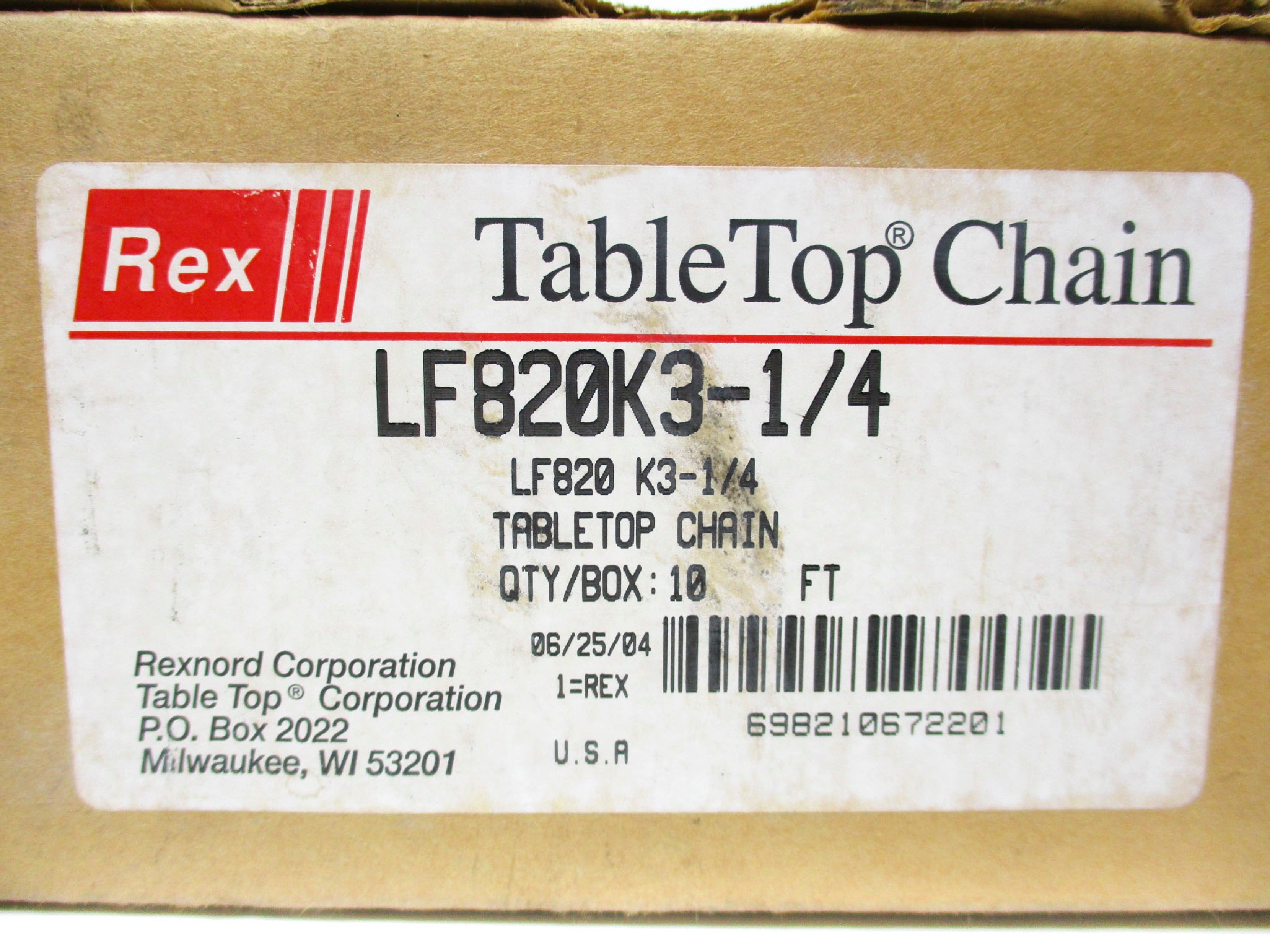 RAM LF820K3-1/4 10FT NSMP