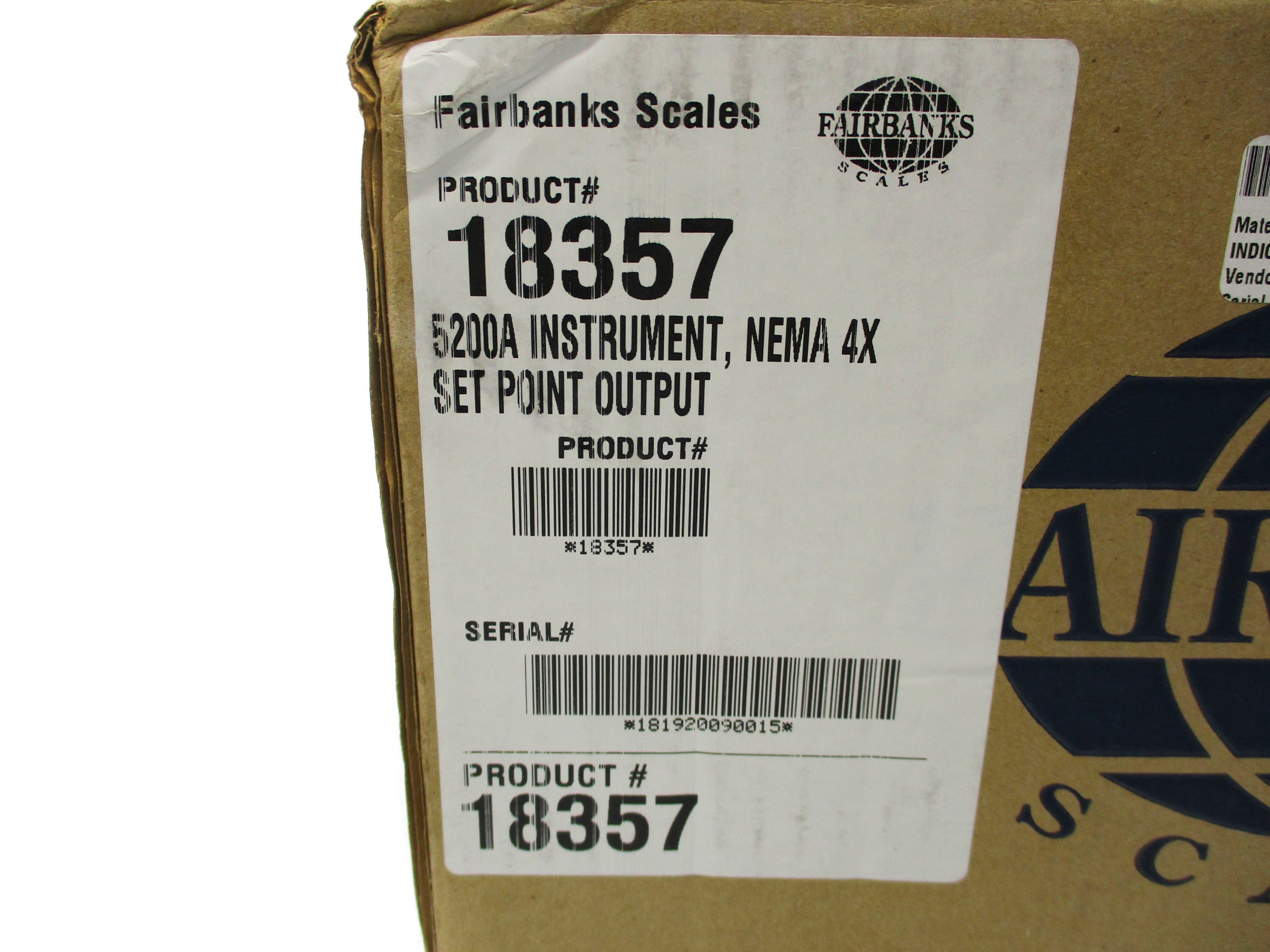 FAIRBANKES H90-5200-A NSMP
