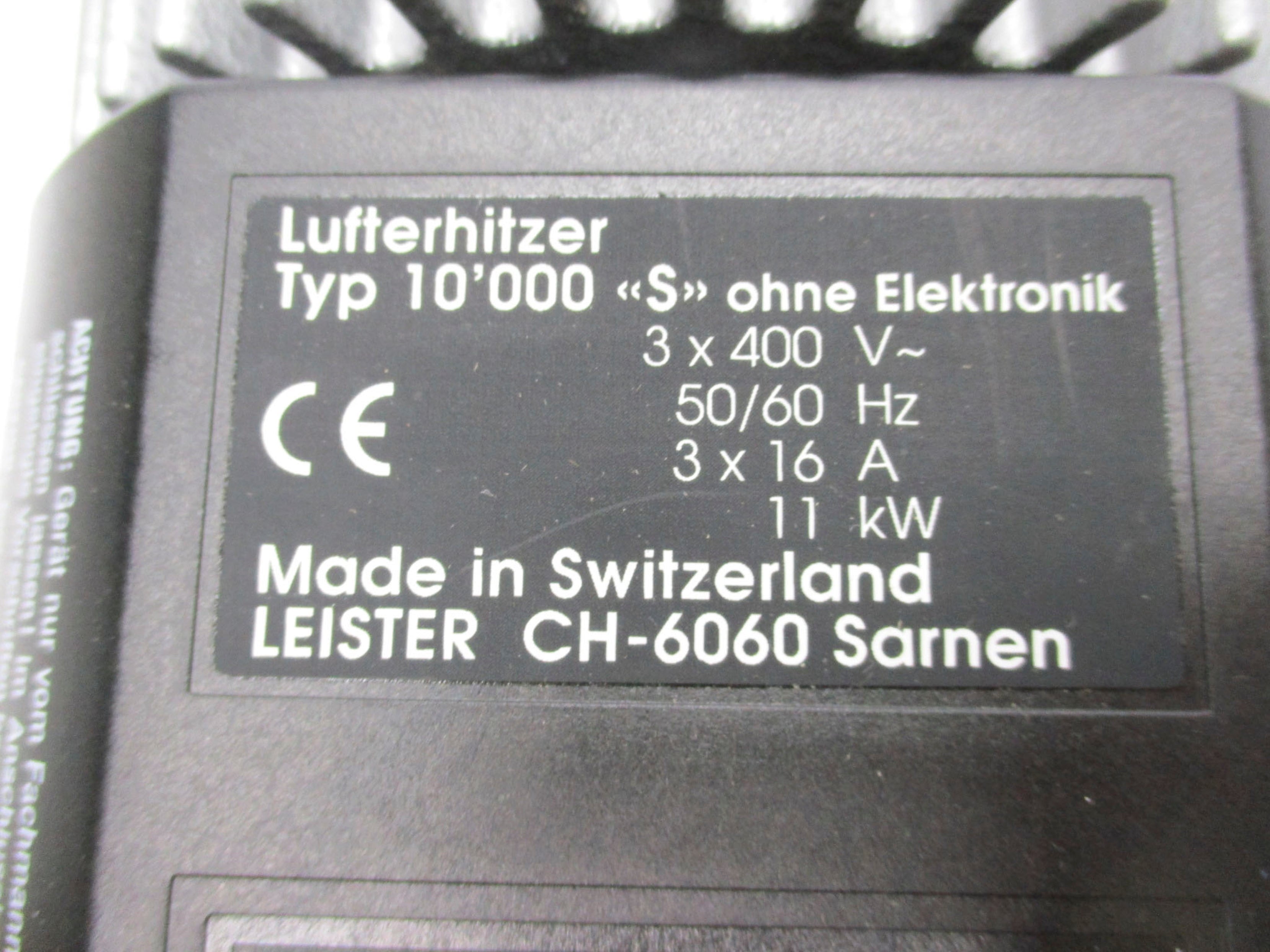 LEISTER 10000S NSMP