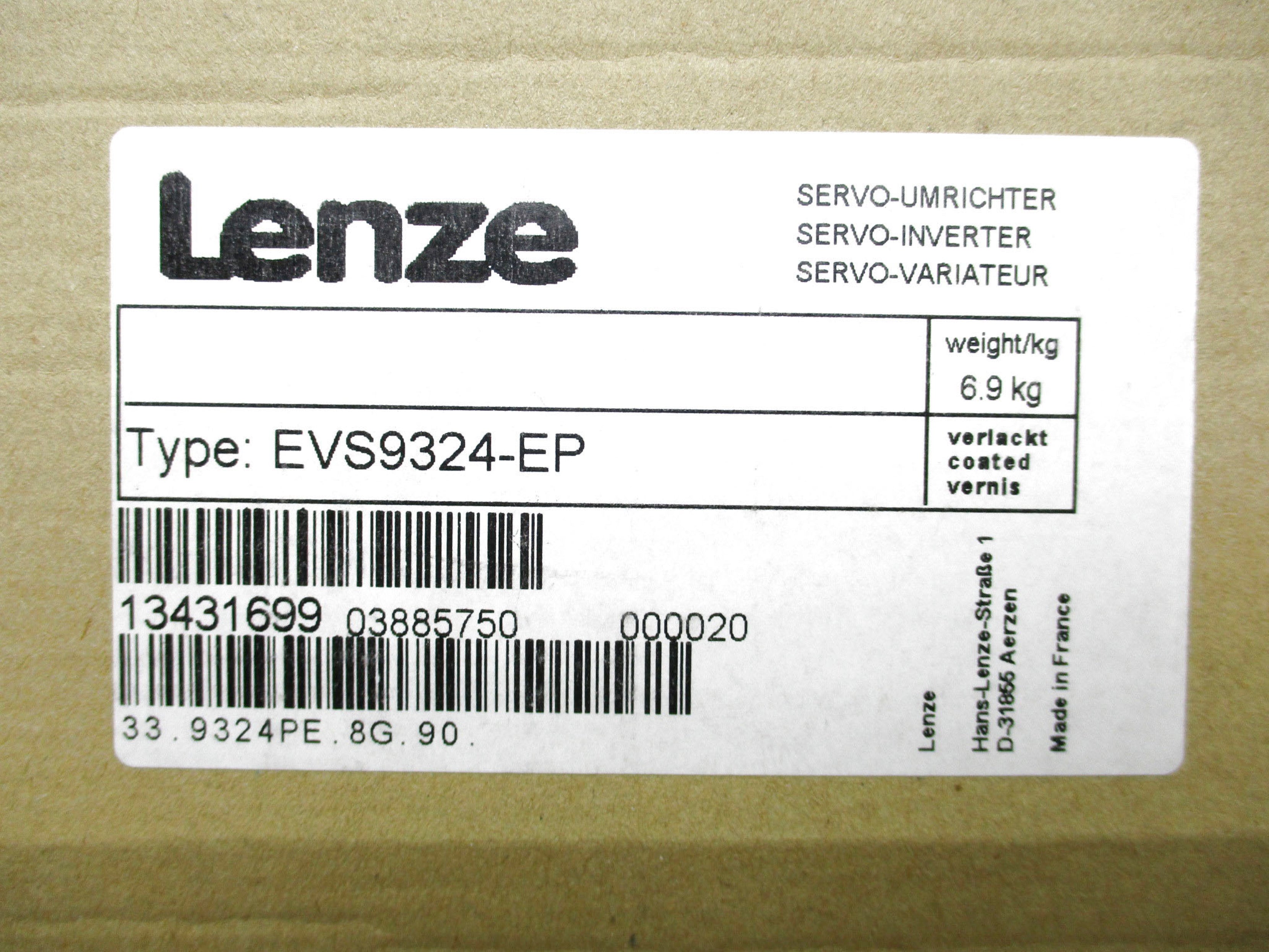 LENZE EVS9324-EP NSMP