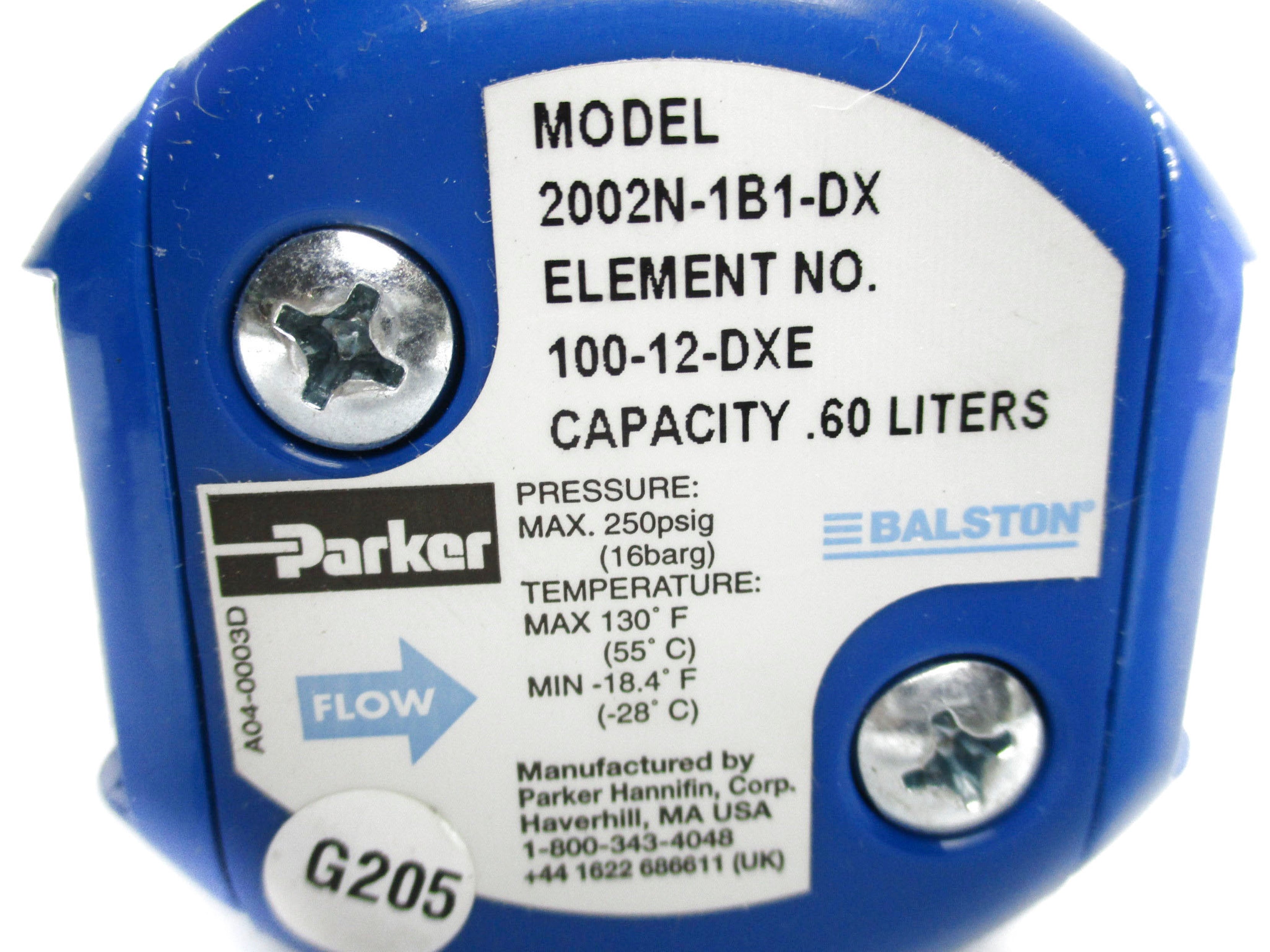 PARKER 2002N-1B1-DX NSNP