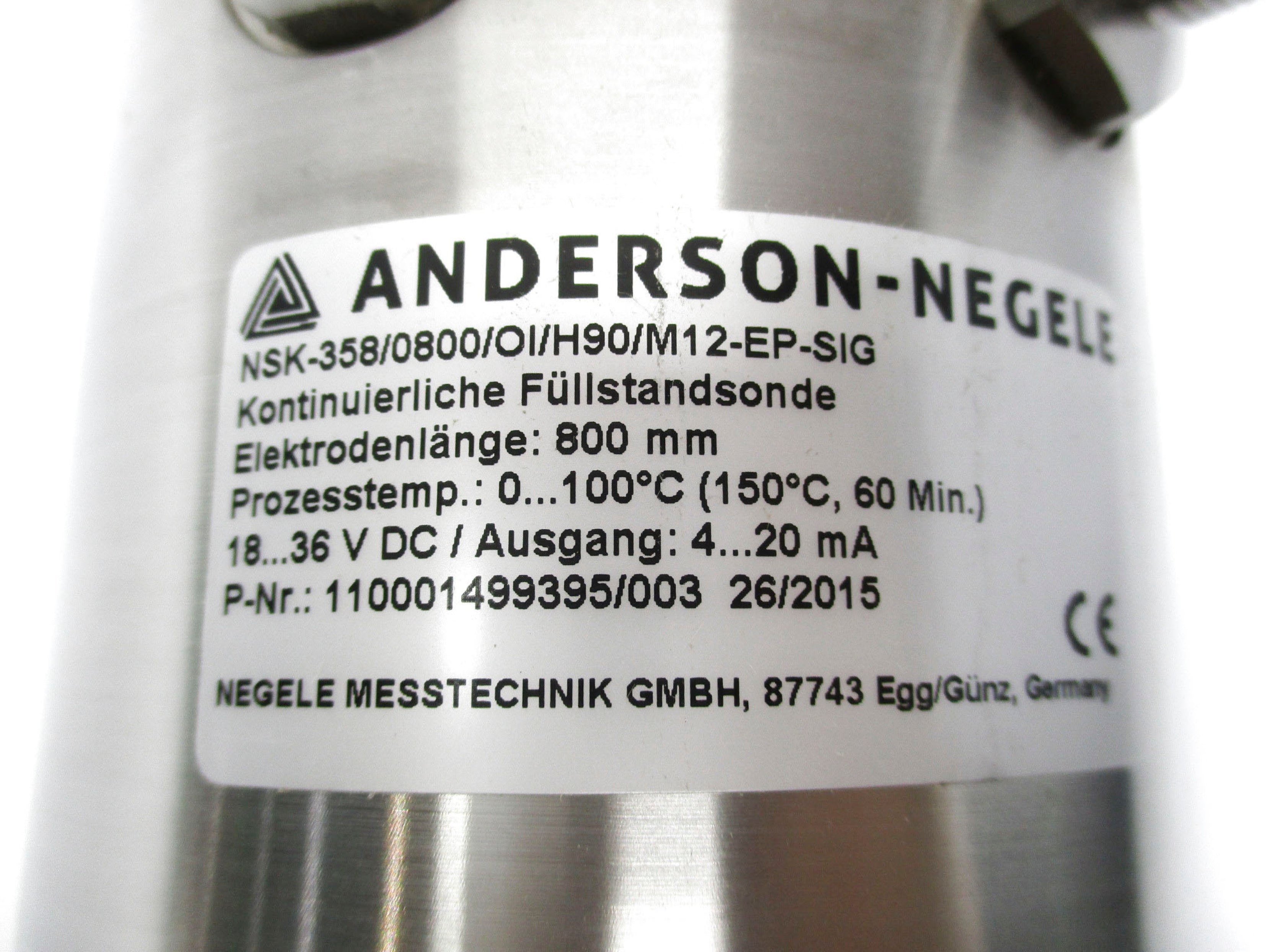 ANDERSON NSK-358/0800/OI/H90/M12-EP-SIG NSNP