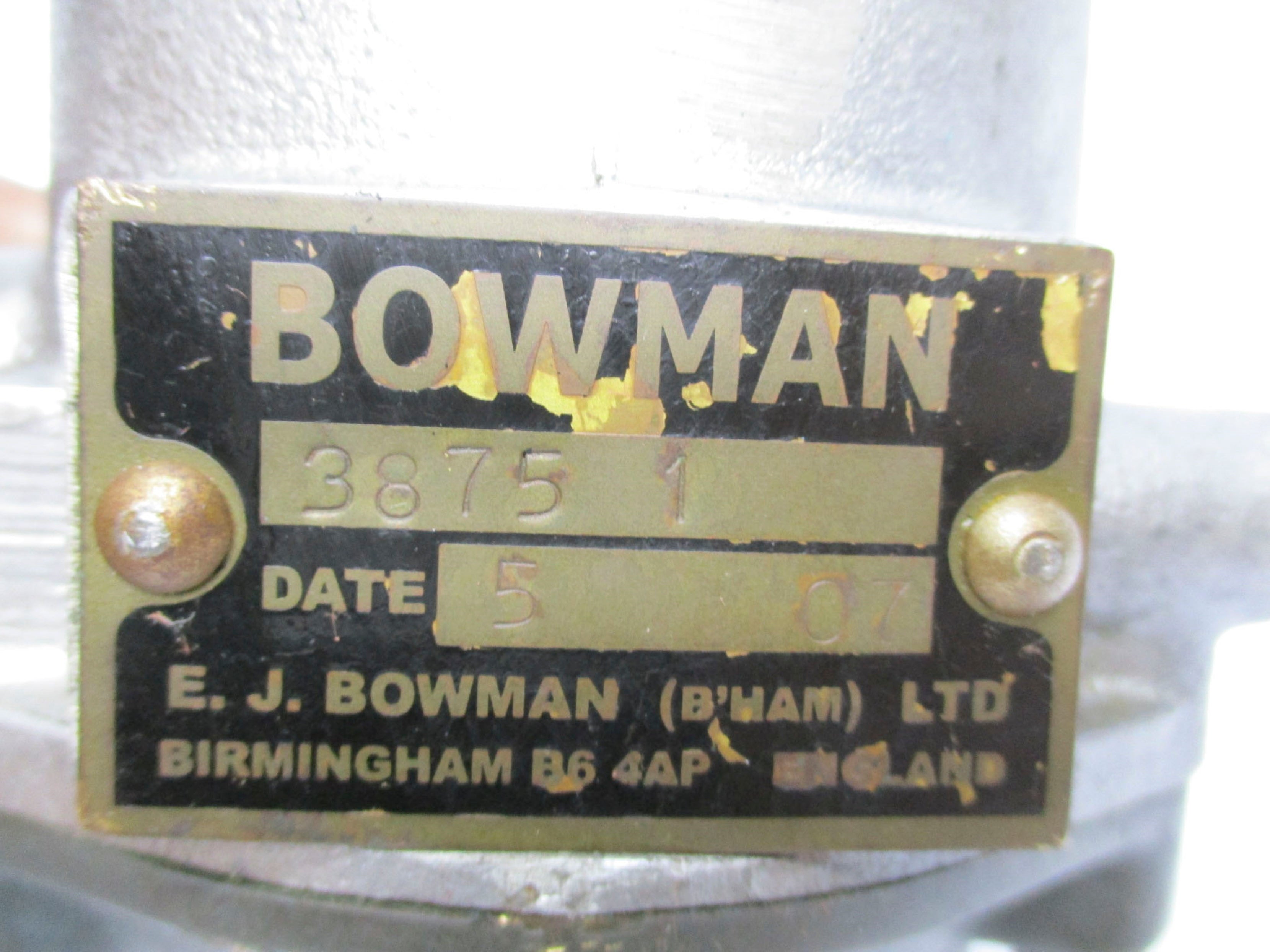 BOWMAN 3875 UNMP