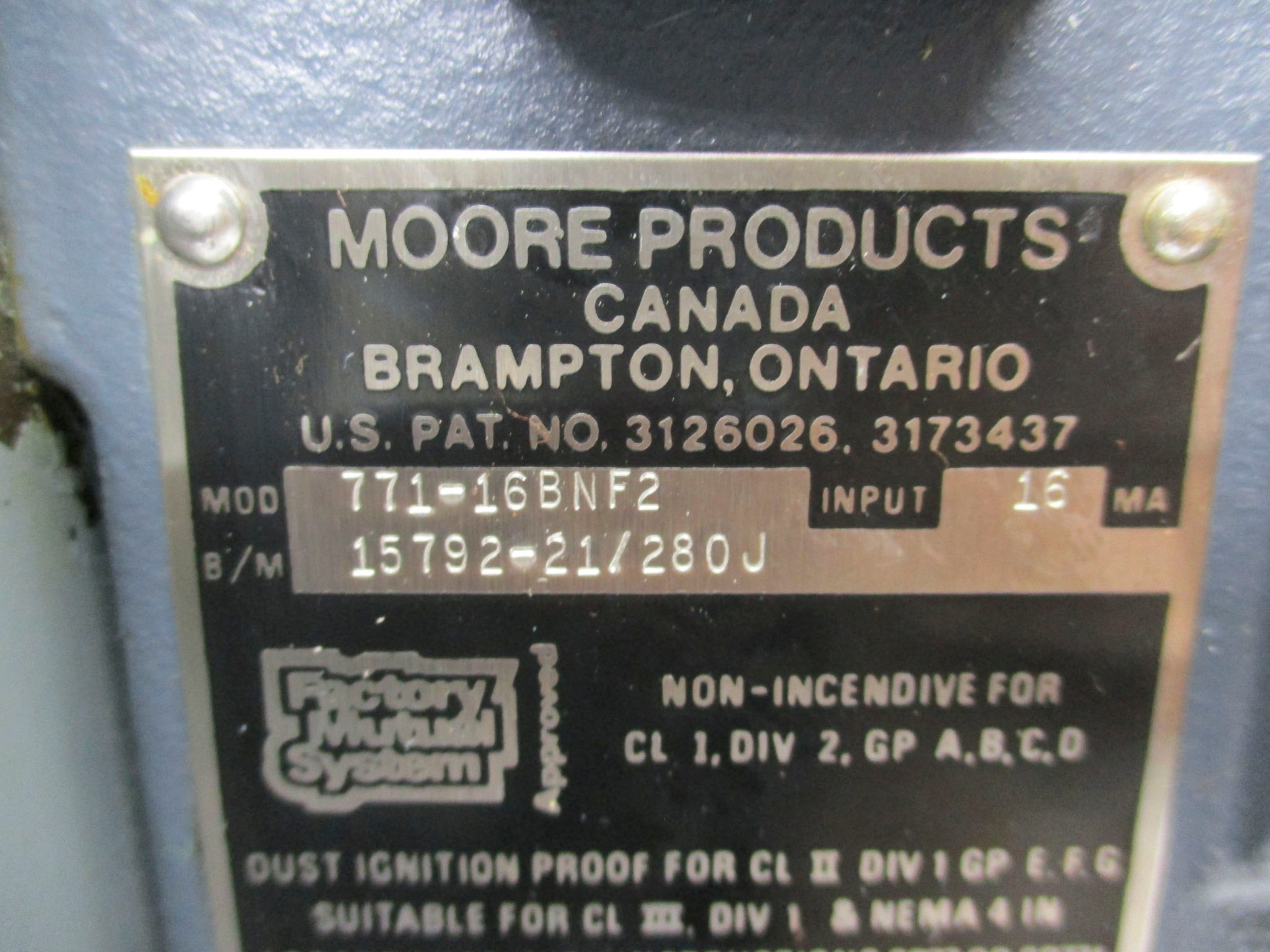 MOORE 771-16BNF2 UNMP