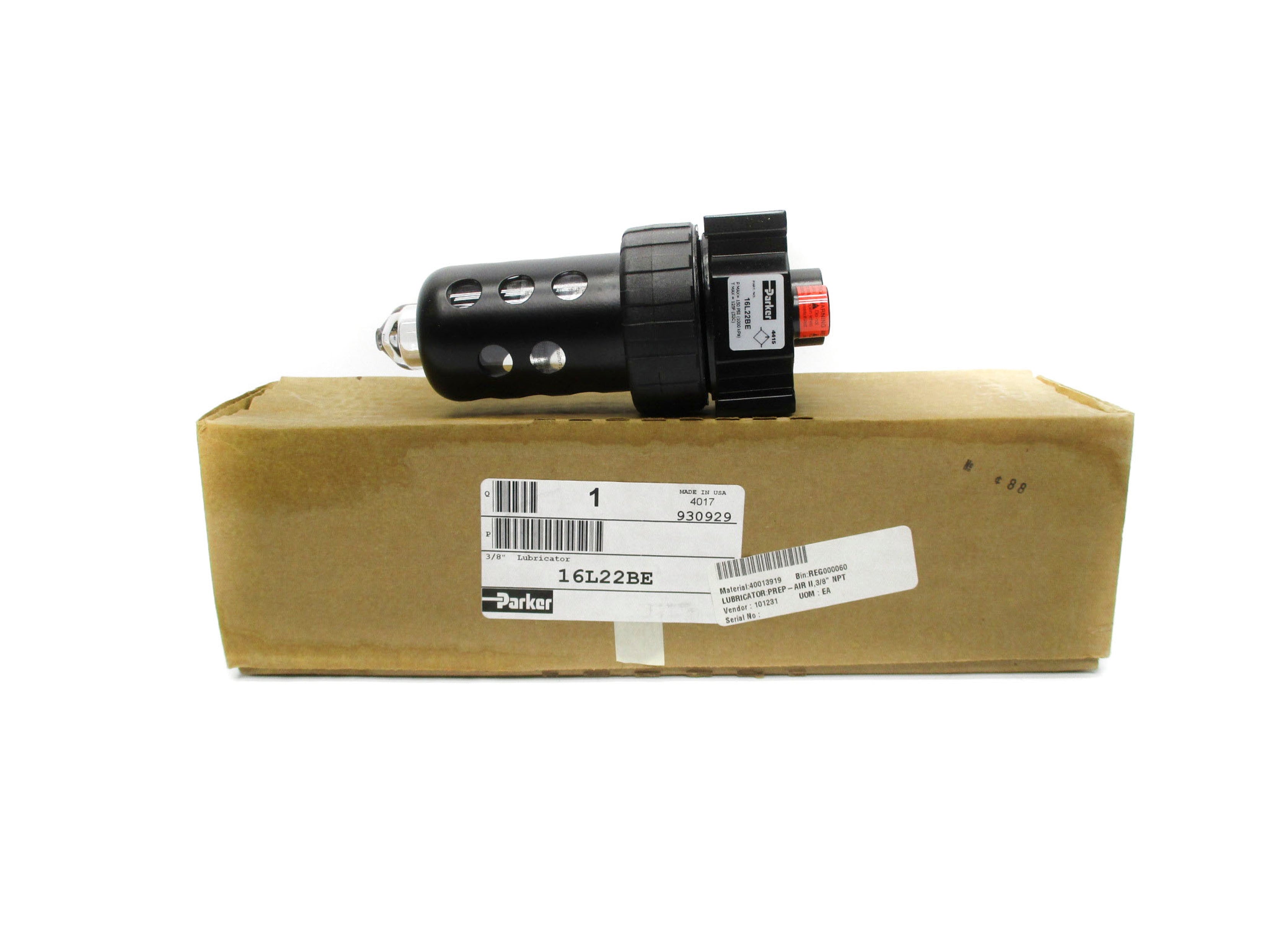 PARKER 16L22BE 150PSI NSMP