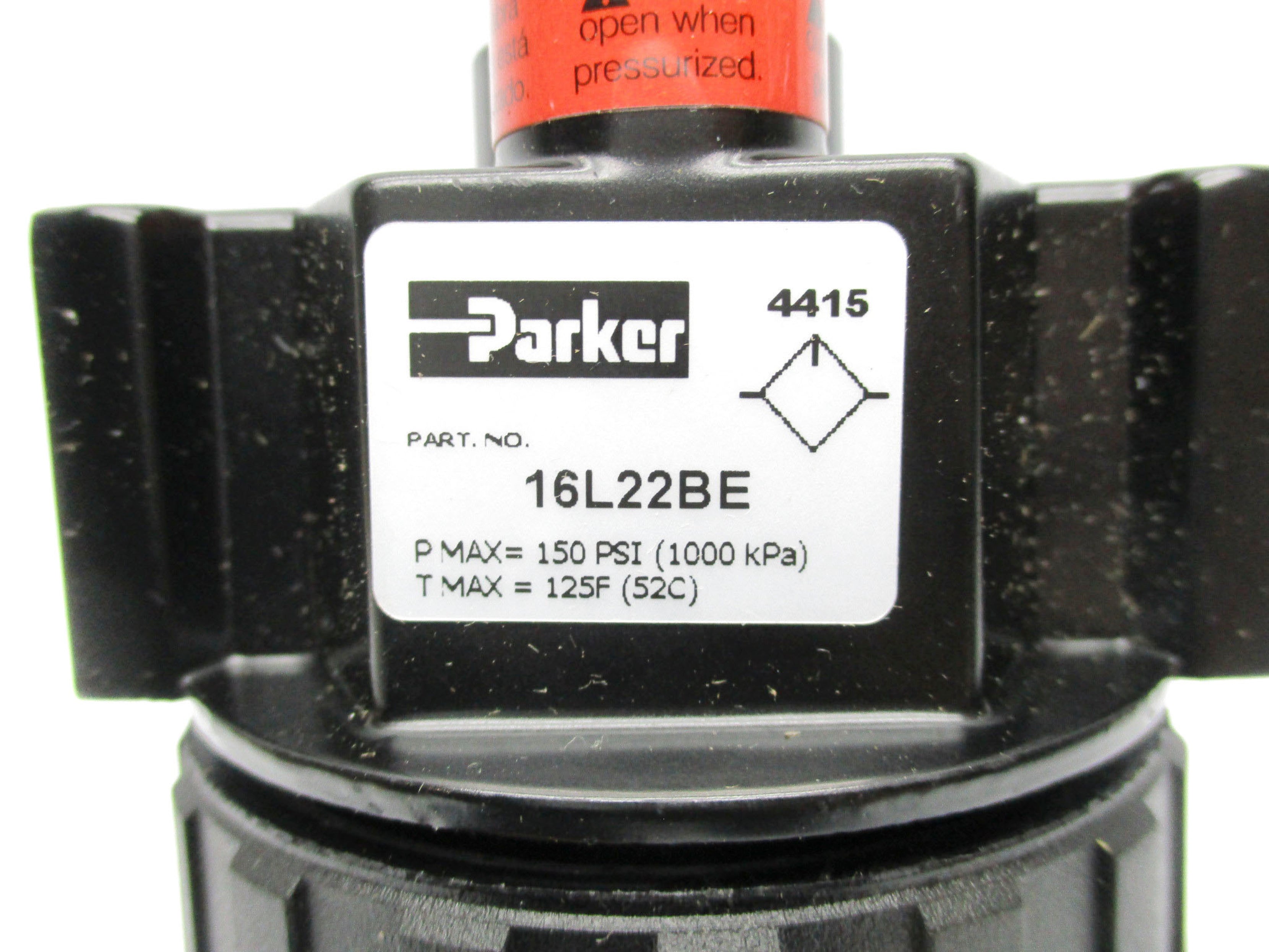 PARKER 16L22BE 150PSI NSMP