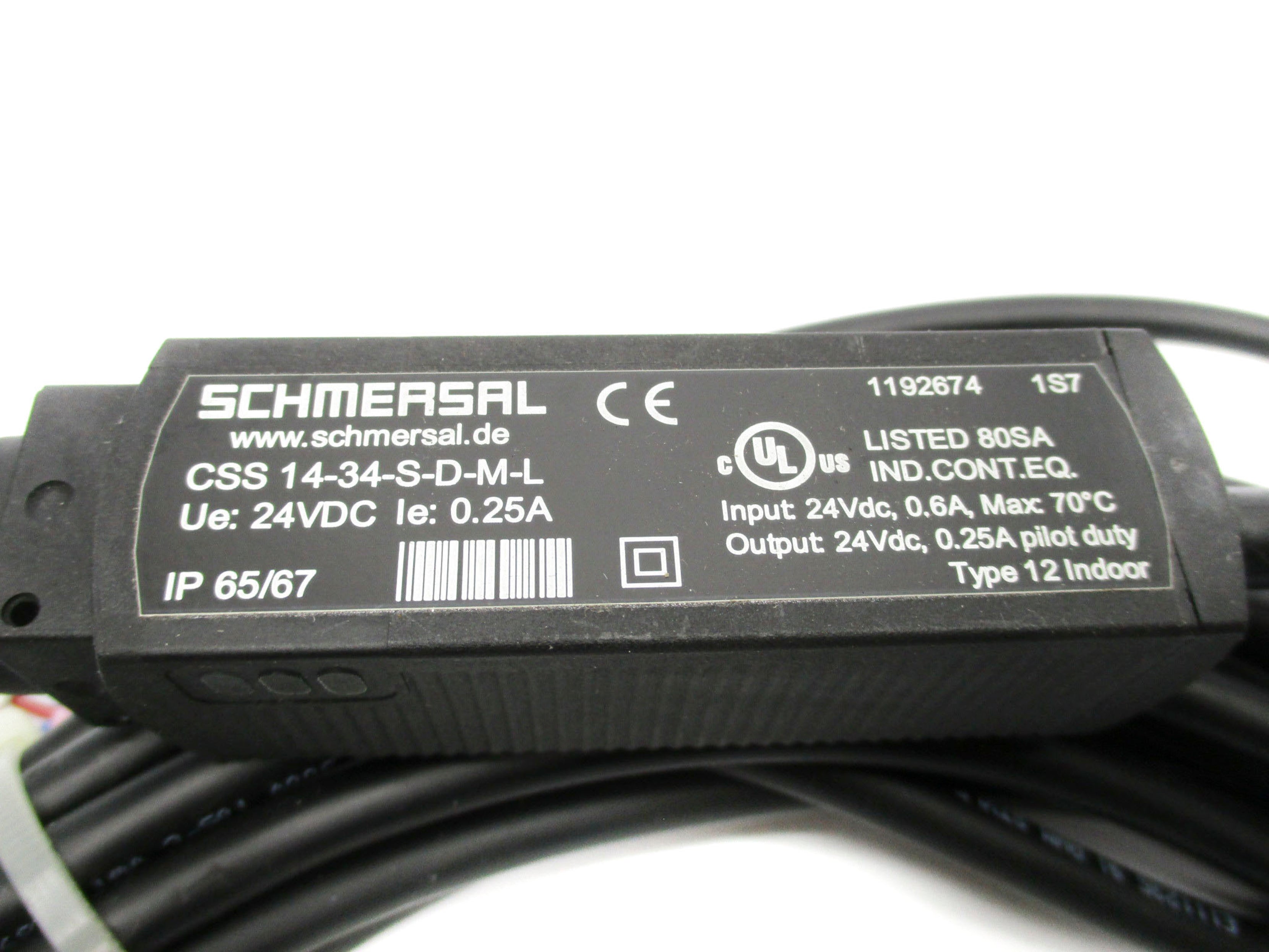 SCHMERSAL CSS14-34-S-D-M-L 24VDC 0.25A NSNP