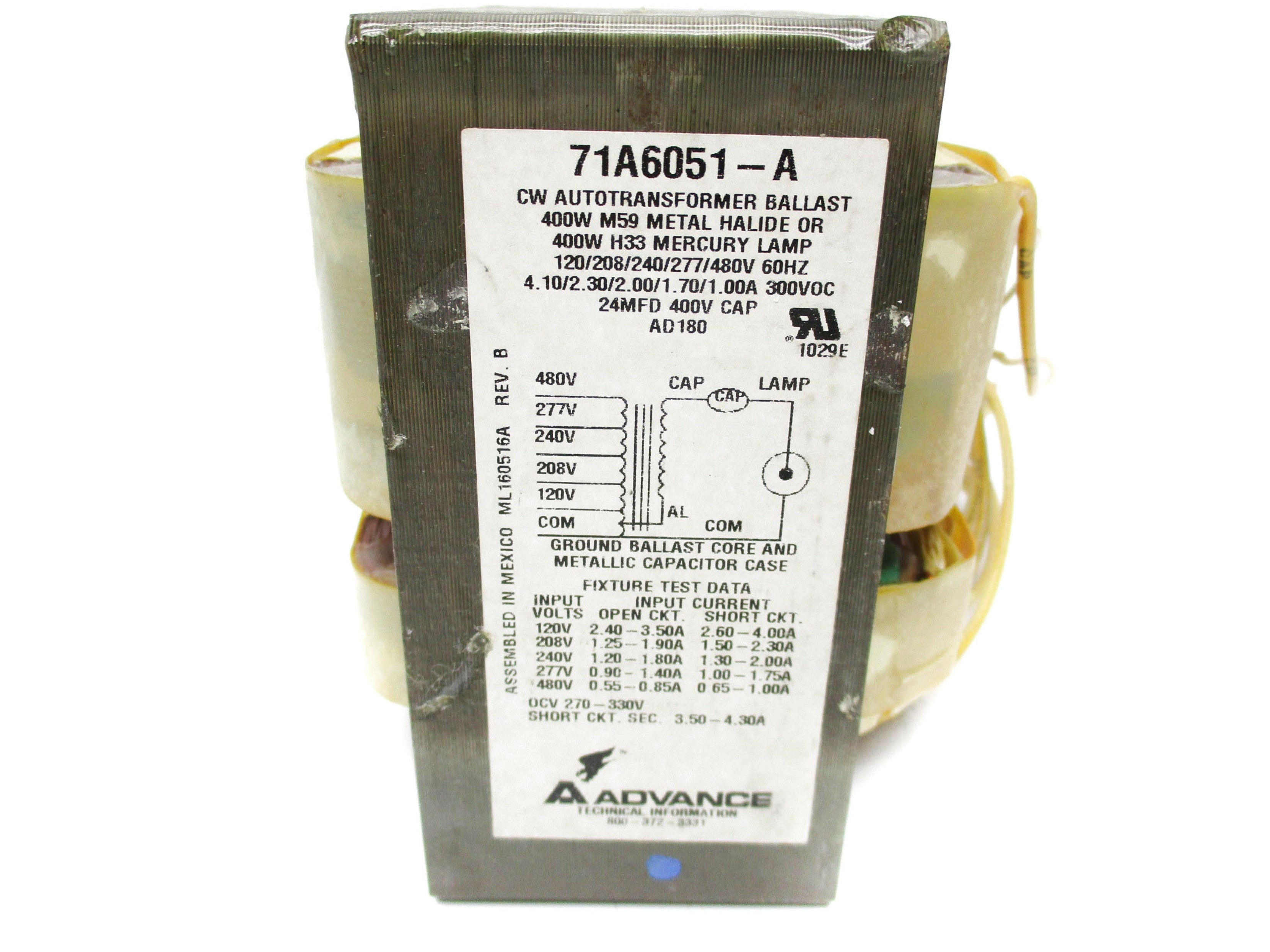 ADVANCE 71A6051-001D NSMP