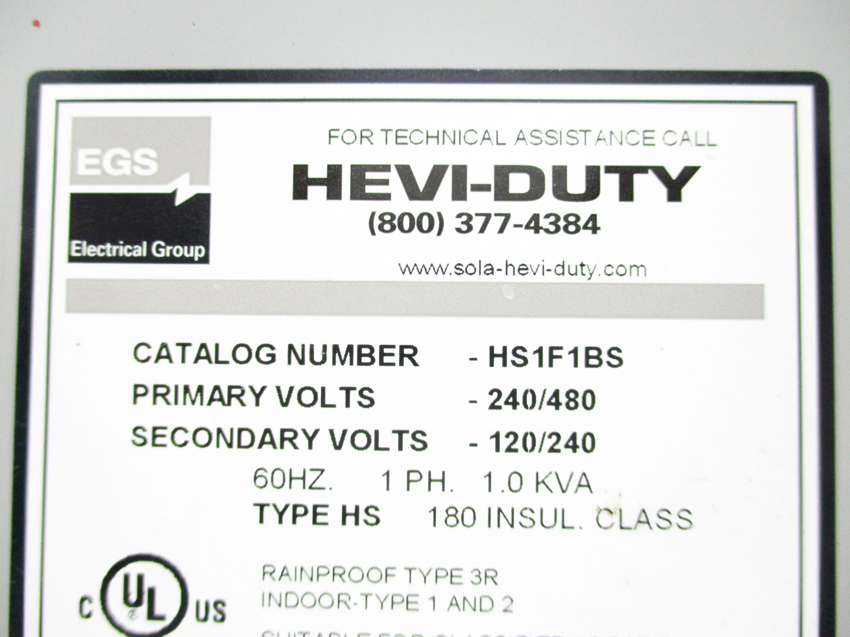 SOLA HS1F1BS (AS PICTURED) UNMP