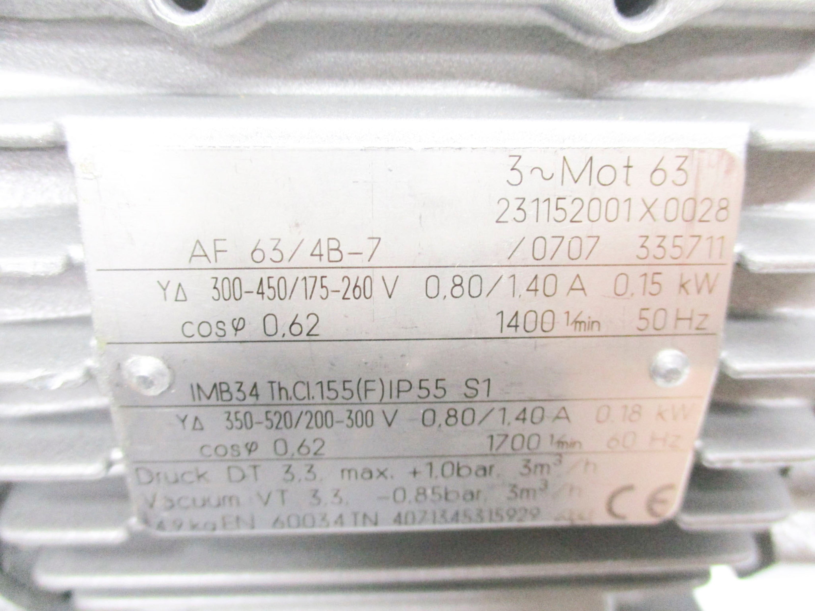 RUHRGETRIEBE AF63/4B-7 NSNP