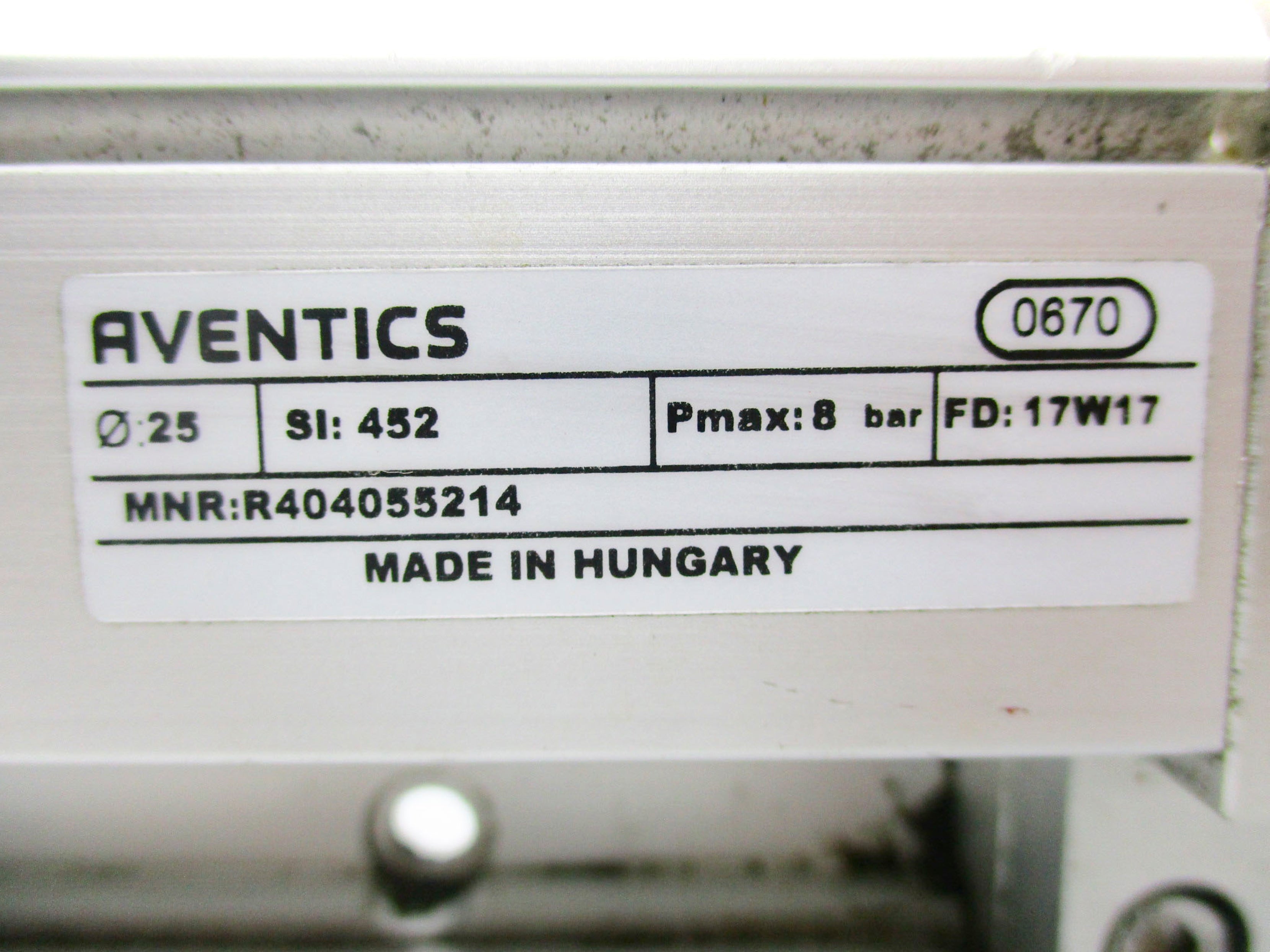 AVENTICS R404055214 UNMP