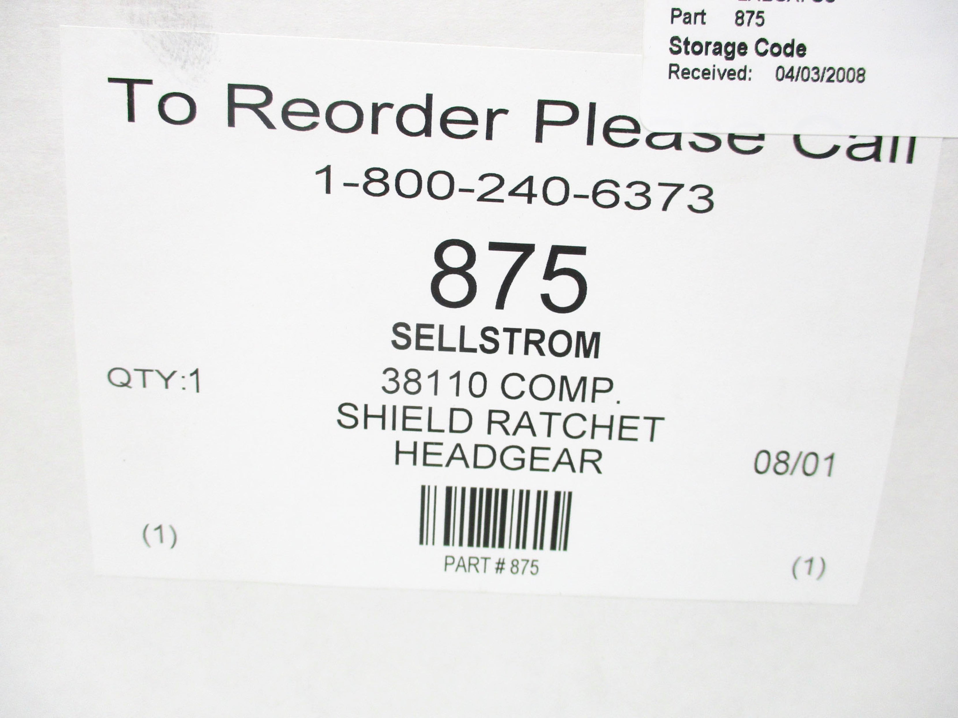 SELLSTORM 38110 NSMP