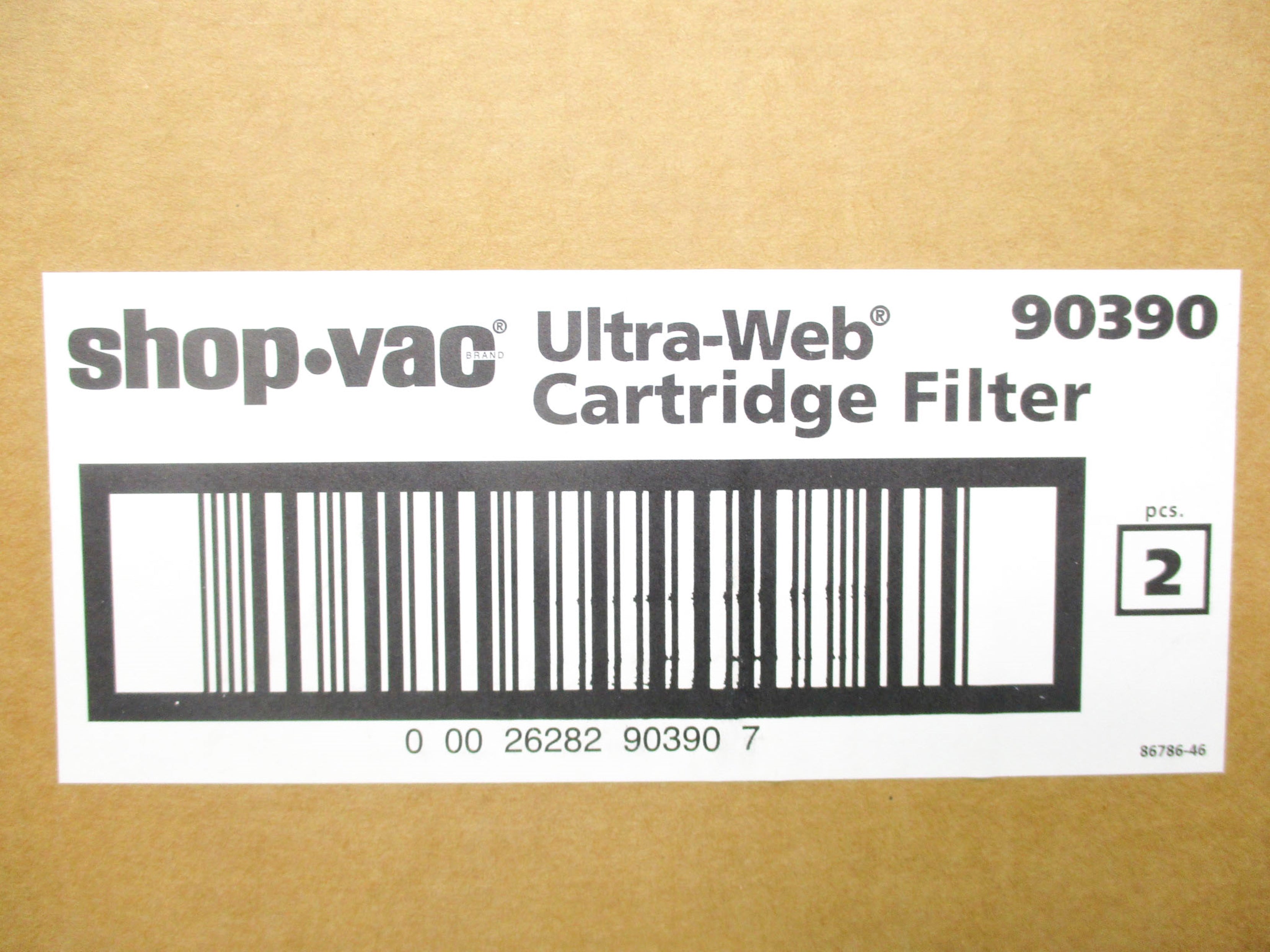 SHOP-VAC 90390 (PKG OF 2) NSFS