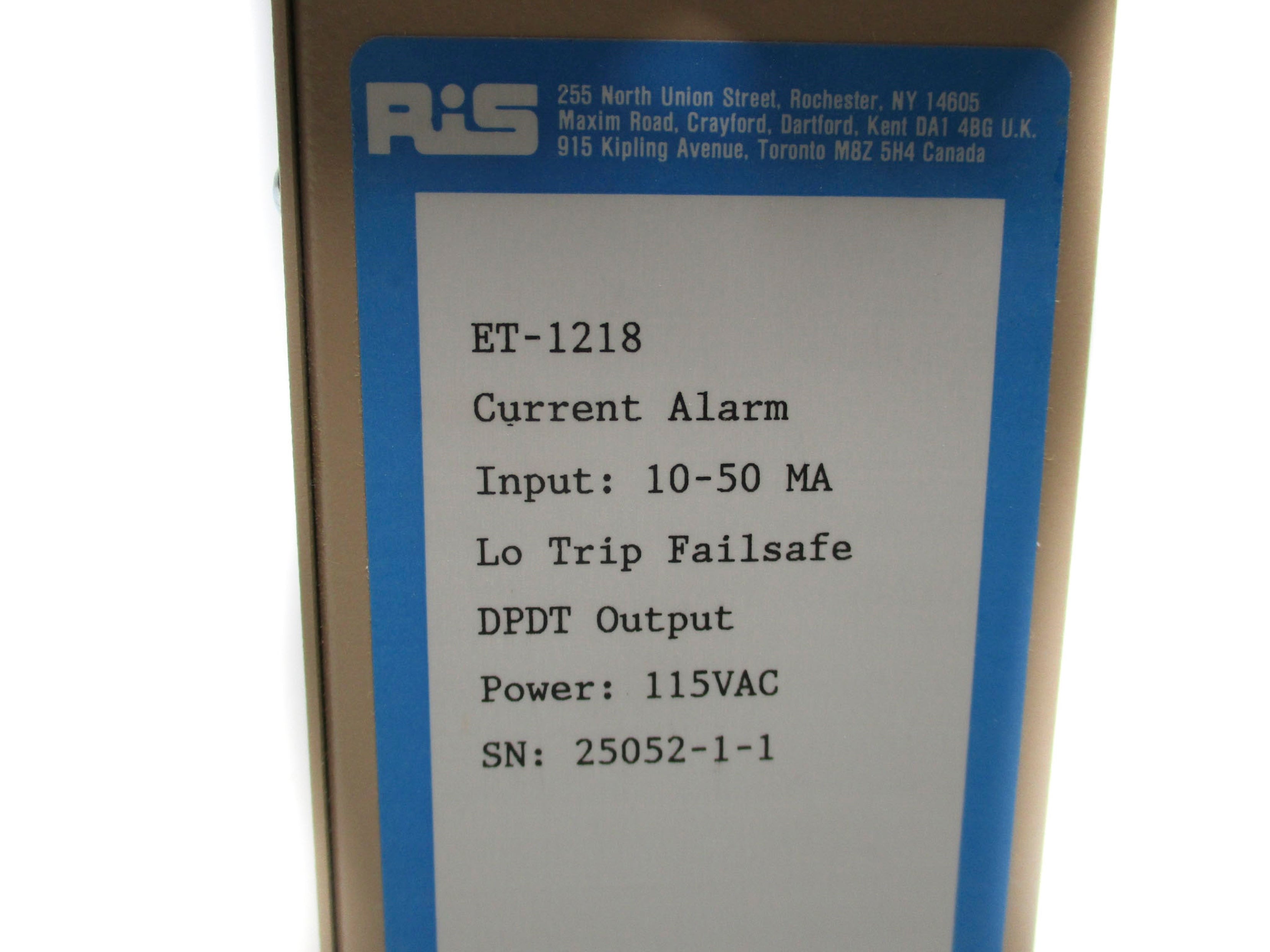 RIS ET-1218 NSNP