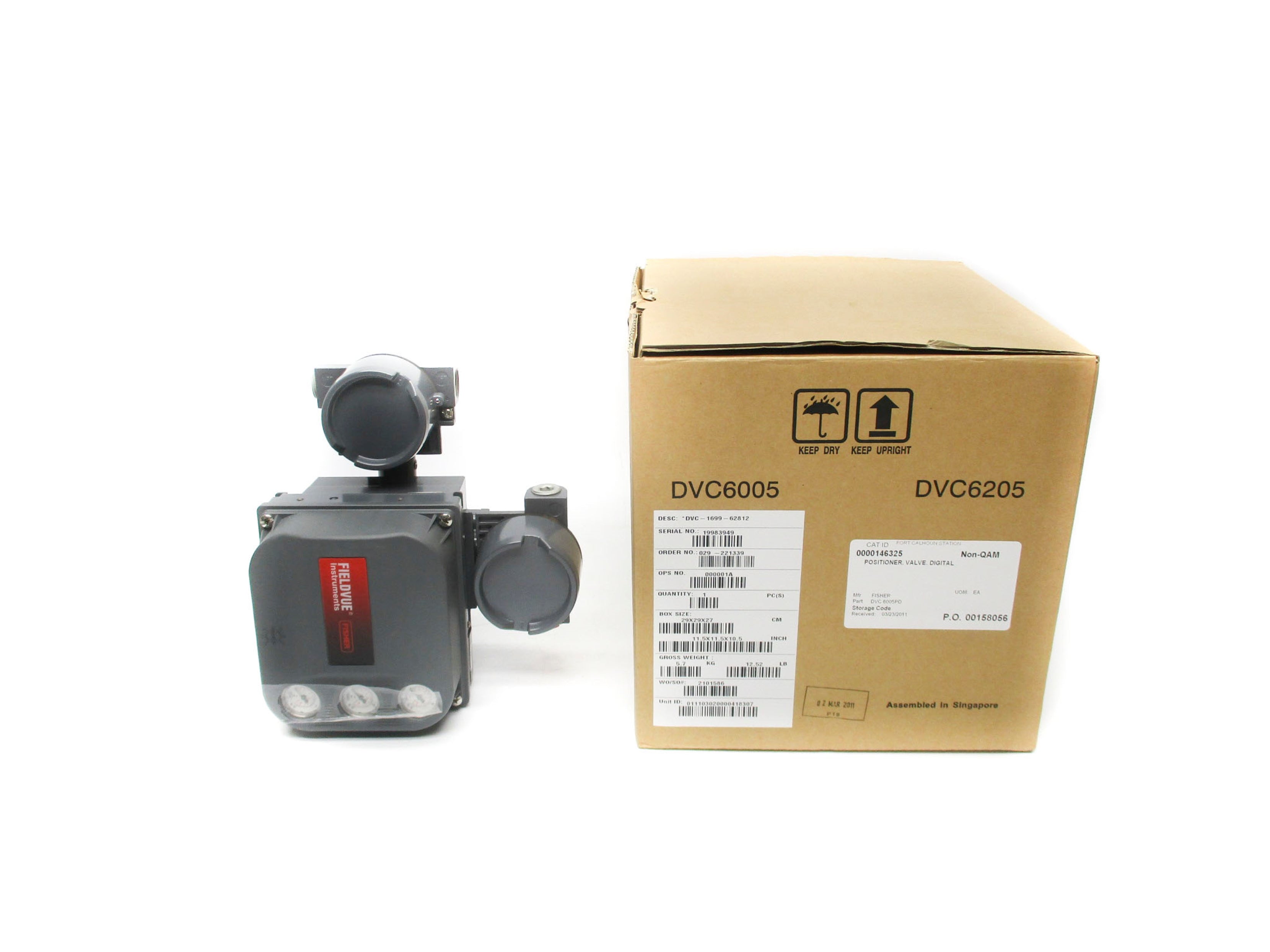 FISHER CONTROLS DVC6005 NSMP