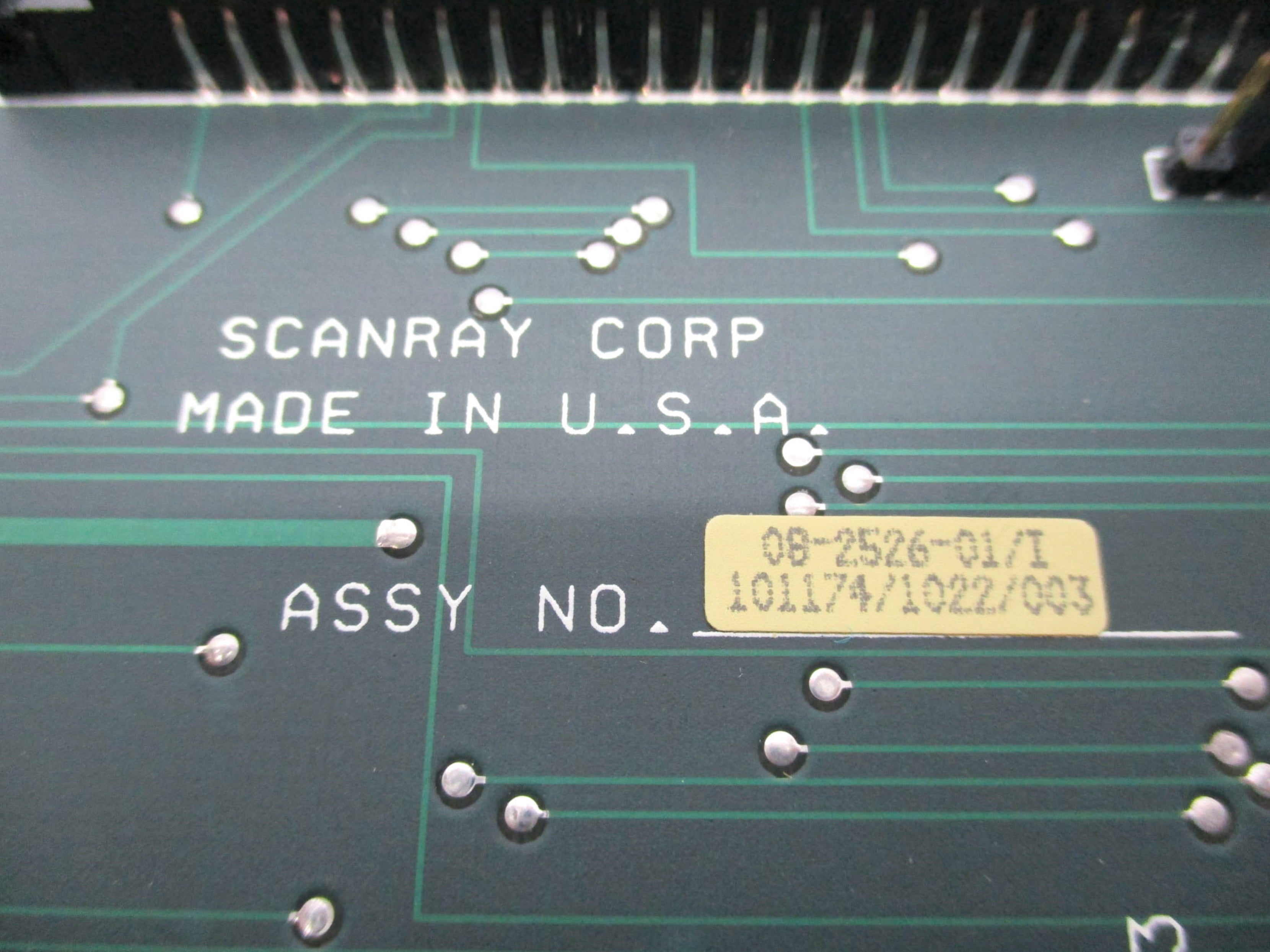 SCANRAY 08-2526-01 NSMP