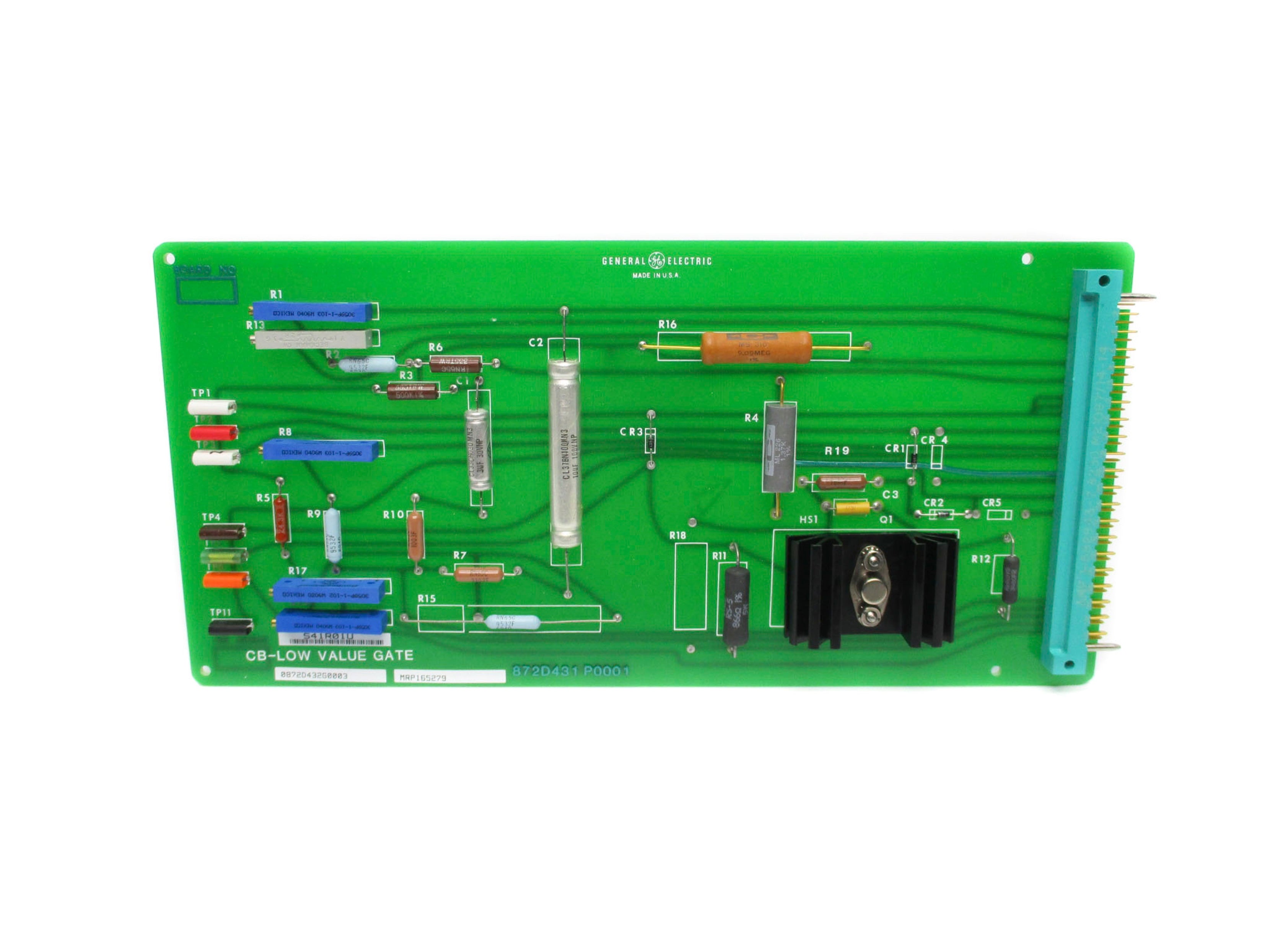GENERAL ELECTRIC 872D431 P0001 UNMP
