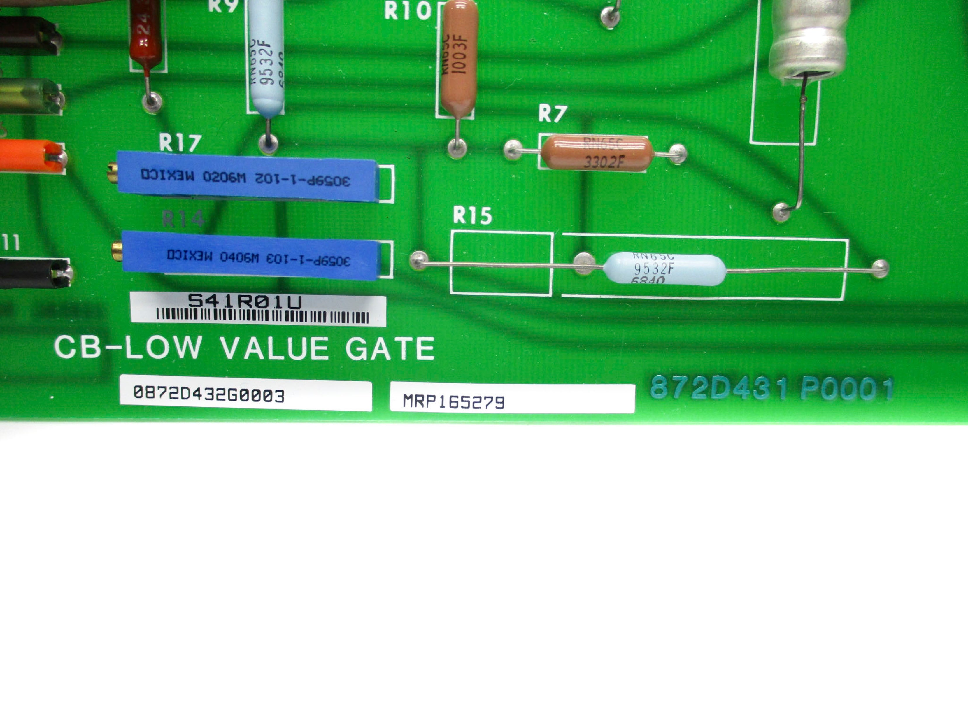 GENERAL ELECTRIC 872D431 P0001 UNMP
