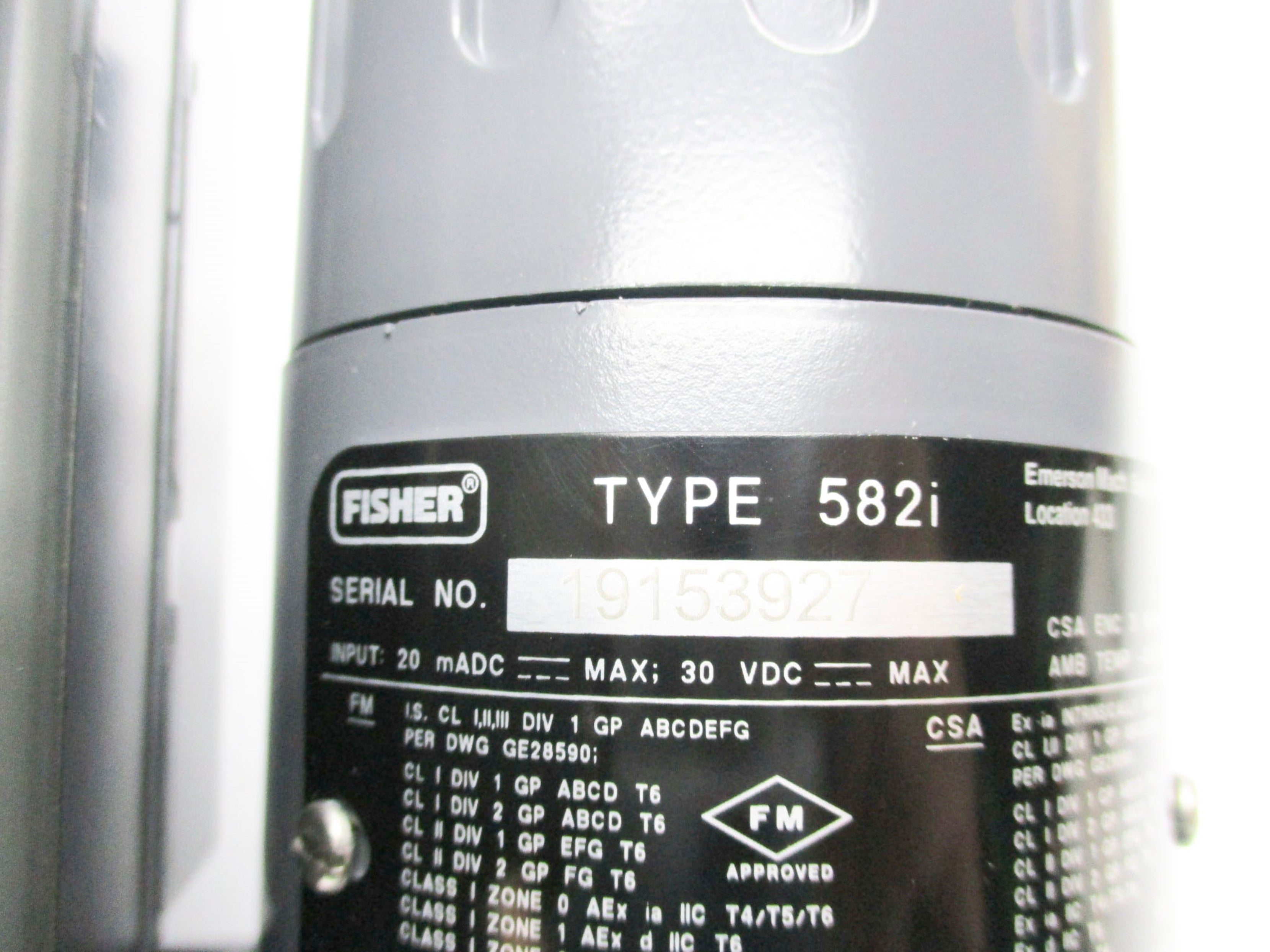 FISHER 3582-288-19828 NSMP