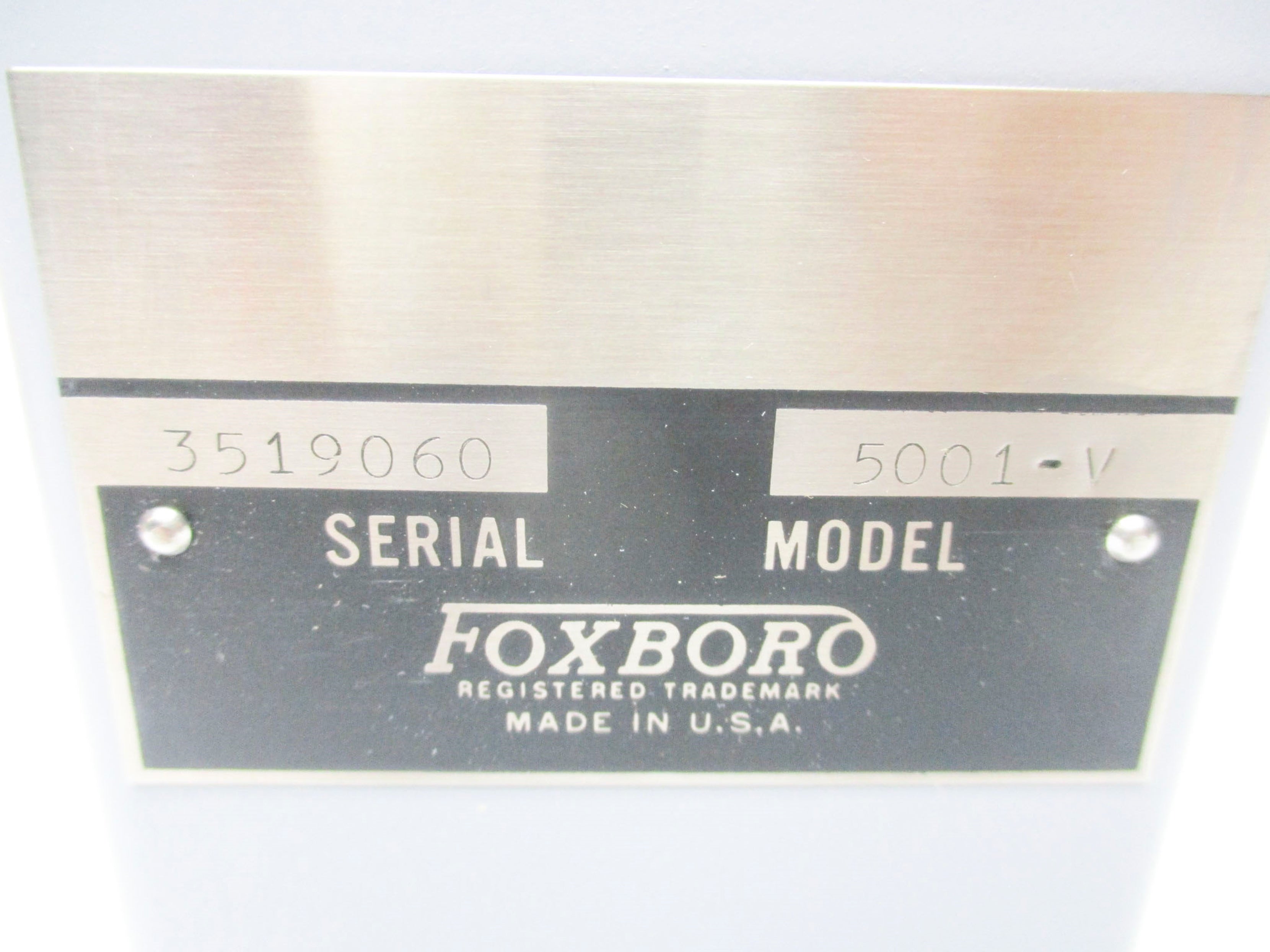 FOXBORO 5001-V NSMP