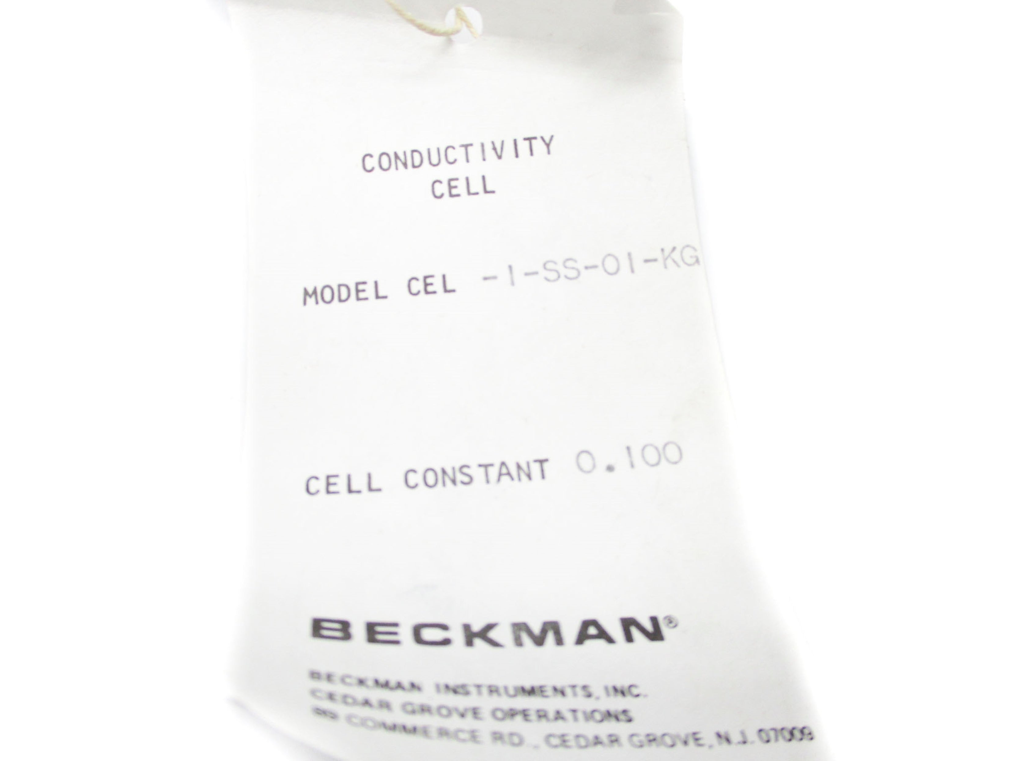 BECKMAN CEL-1-SS-01-KG NSMP