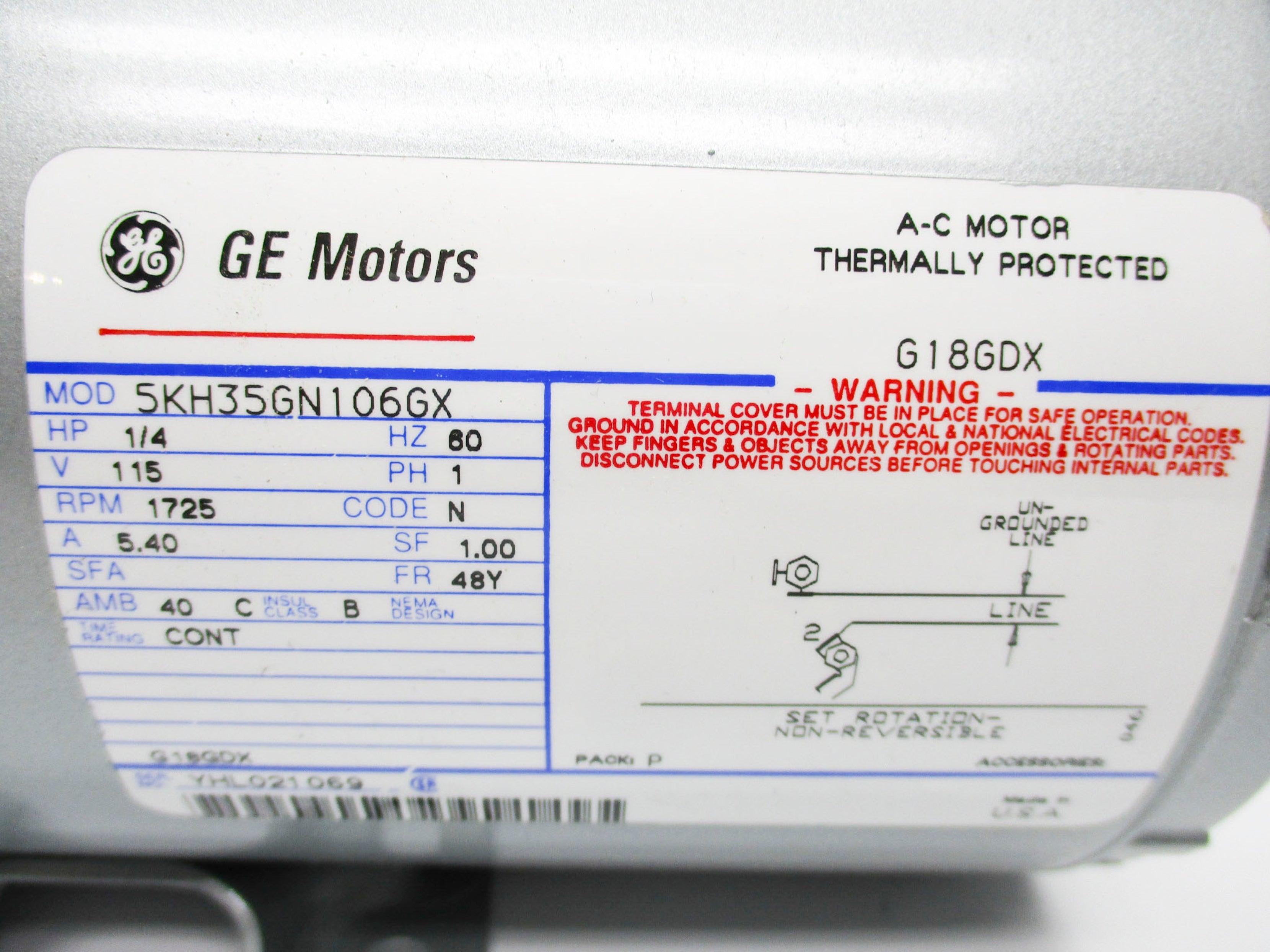 GAST 0523-V1380-G18DX NSNP