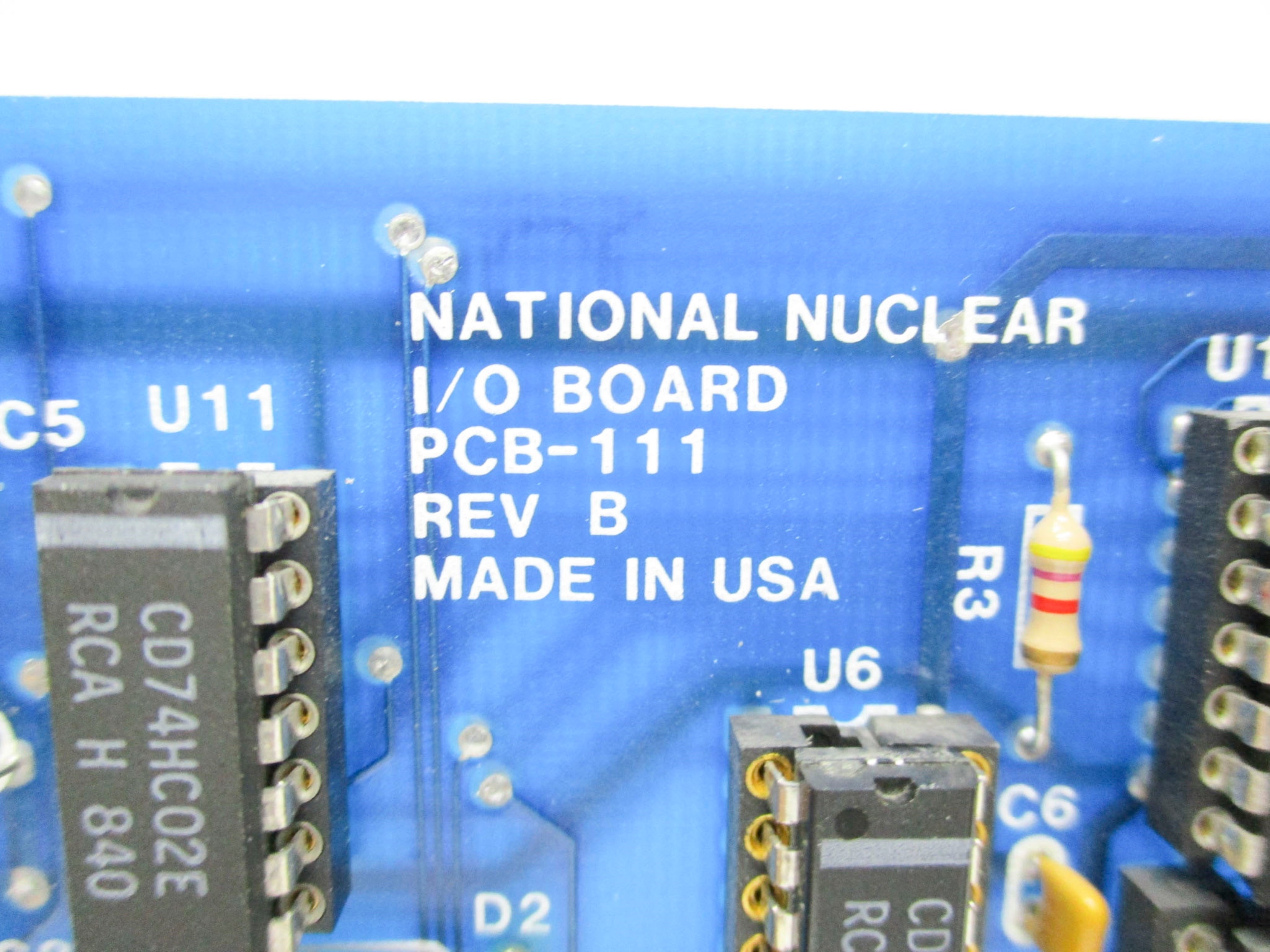 NATIONAL NUCLEAR PCB-111 REV. B NSNP