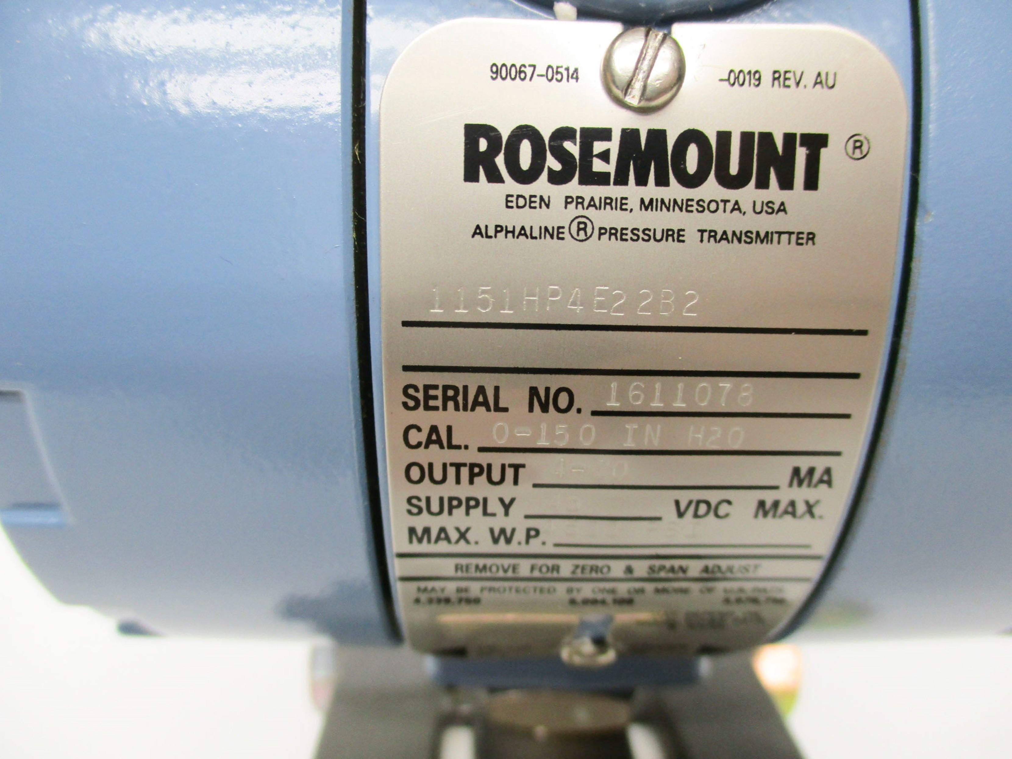 ROSEMOUNT 1151HP4E22B2 NSNP