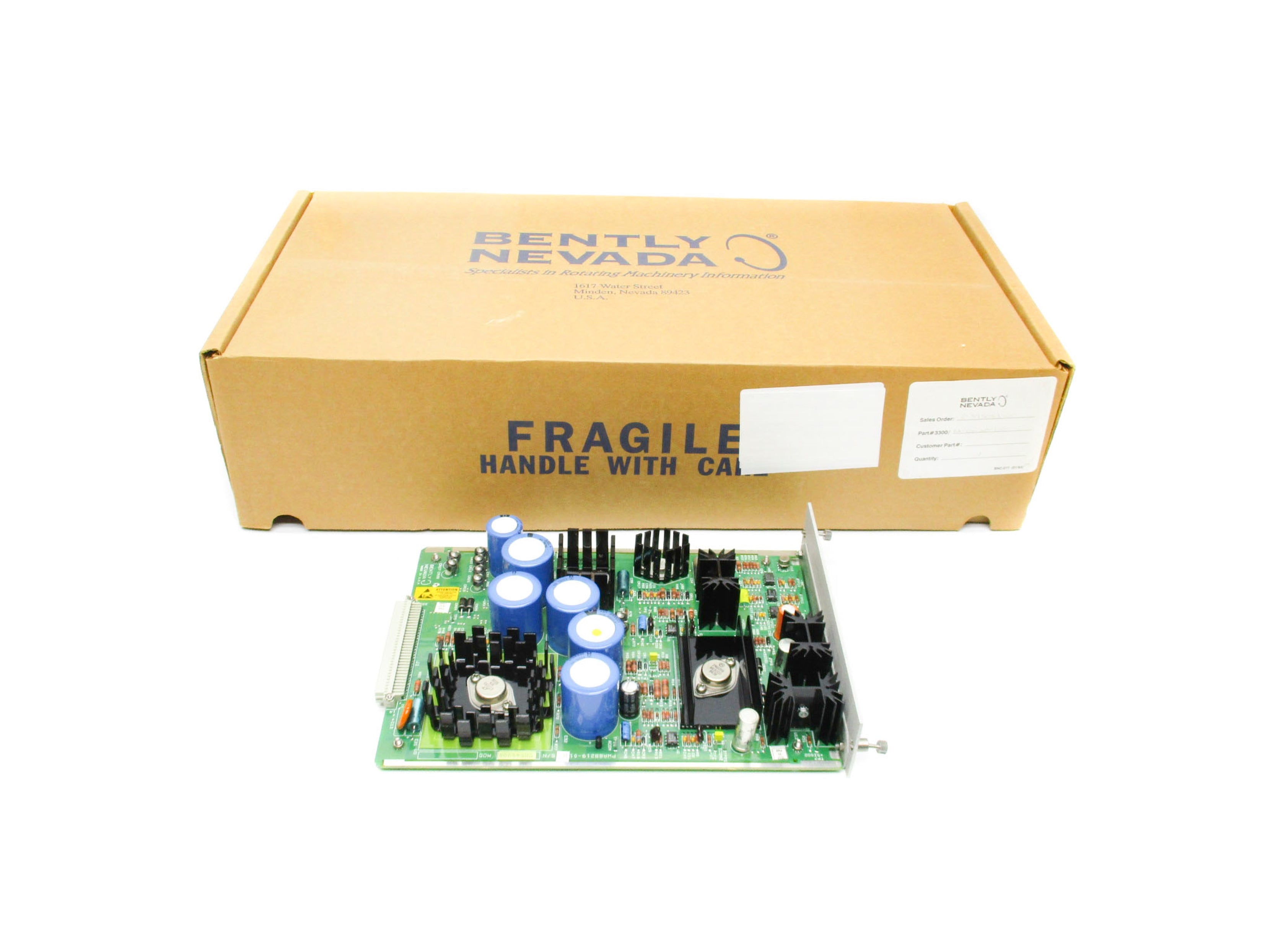 BENTLY NEVADA 3300/12-01-20-00 REV. A NSMP