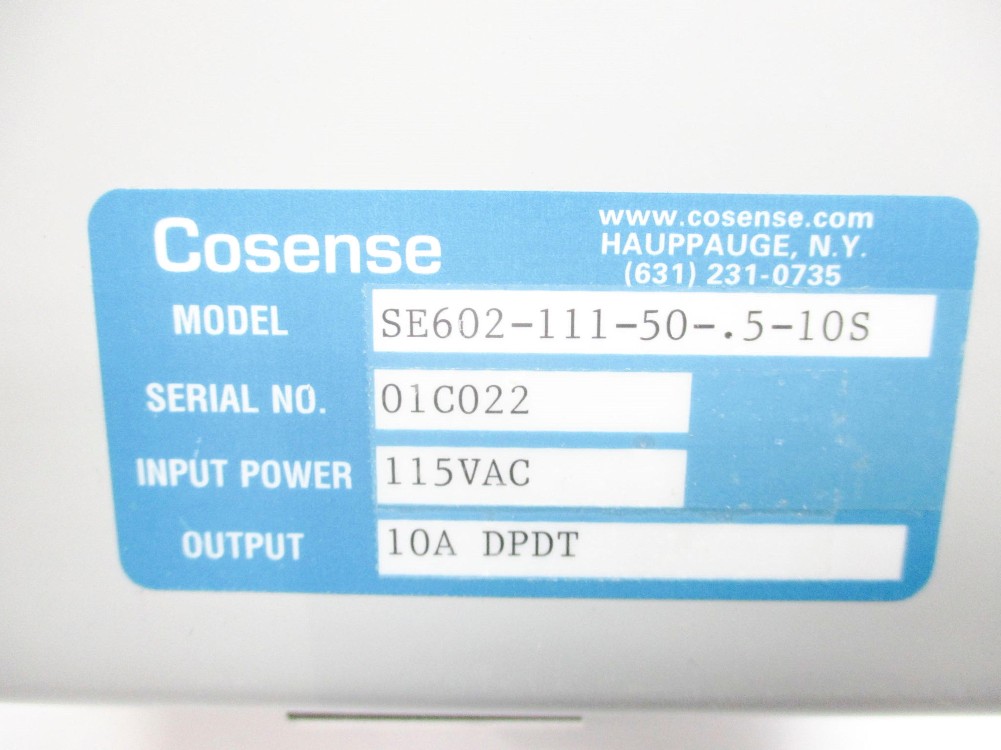 COSENSE SE602-111-50-.5-10S NSNP