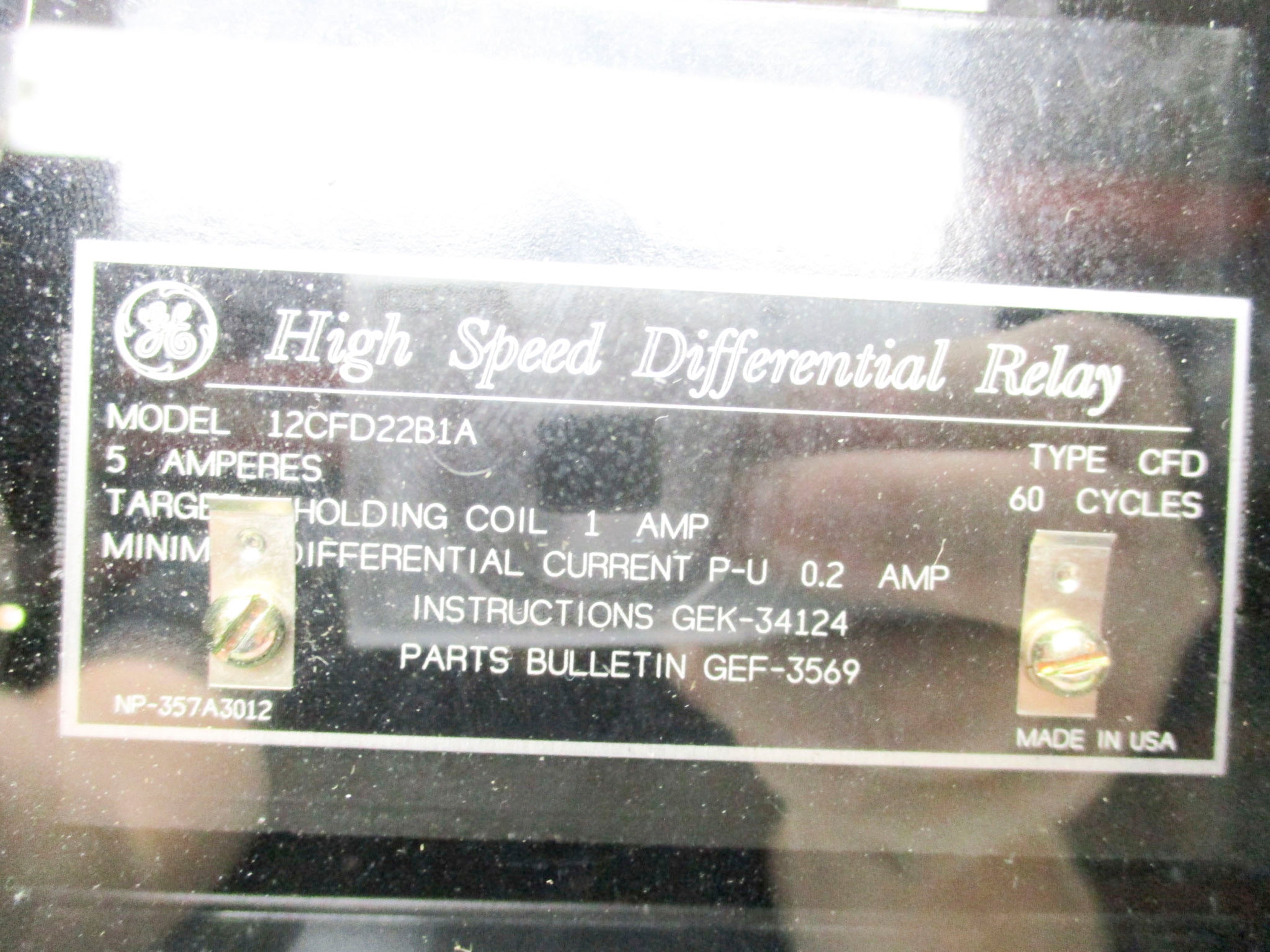 GENERAL ELECTRIC CFD22B1A NSMP