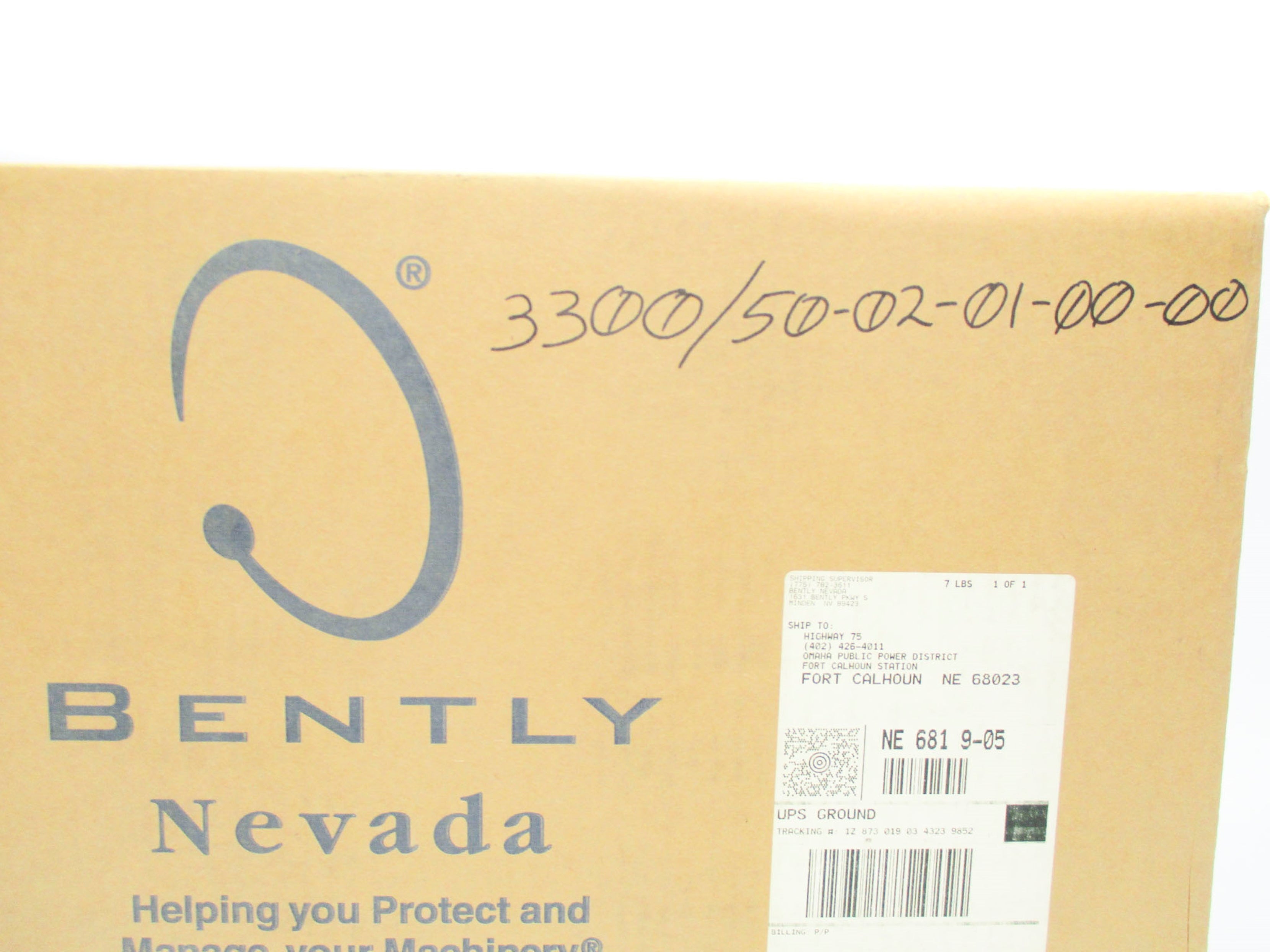 BENTLY NEVADA 3300/50-02-01-00-00 NSMP