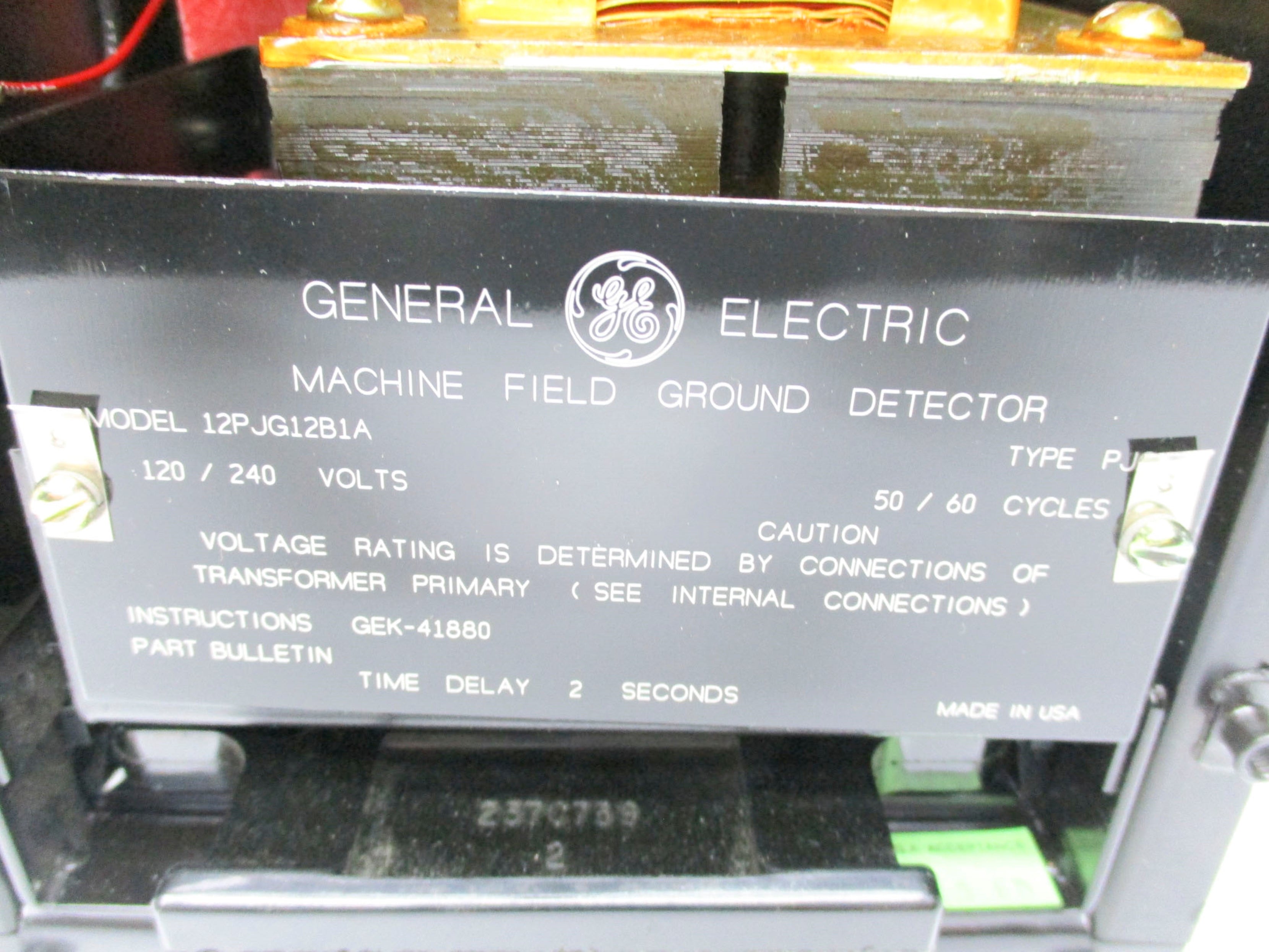 GENERAL ELECTRIC PJG12B1A NSMP