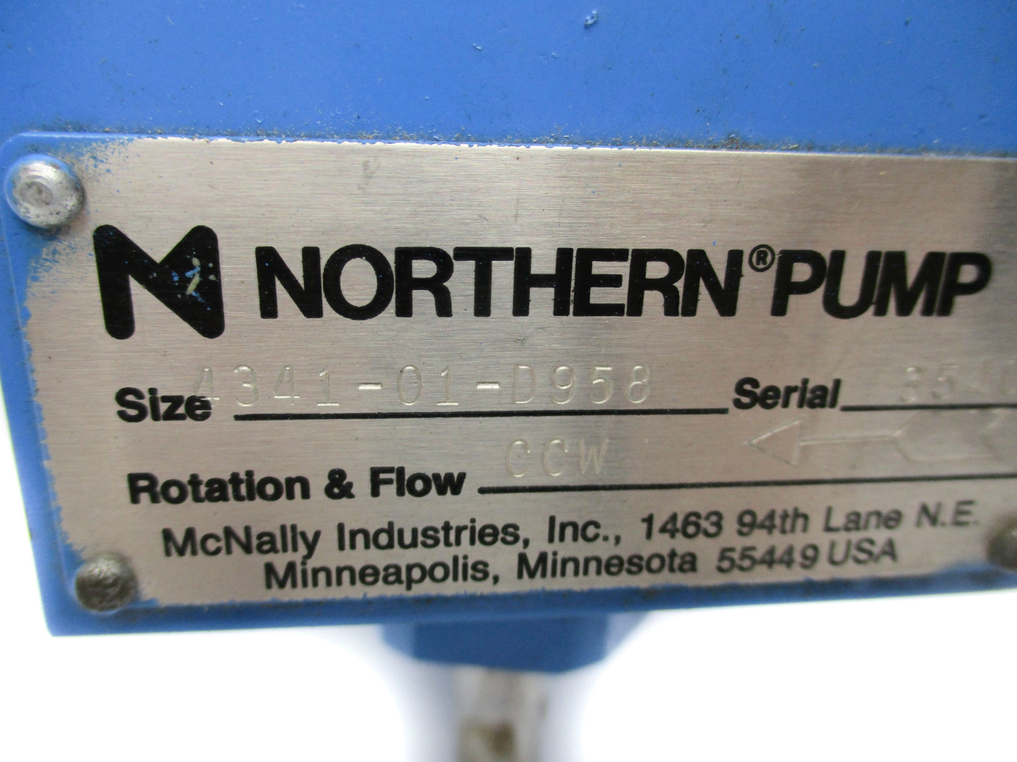 NORTHERN 4341-01-D958 UNMP