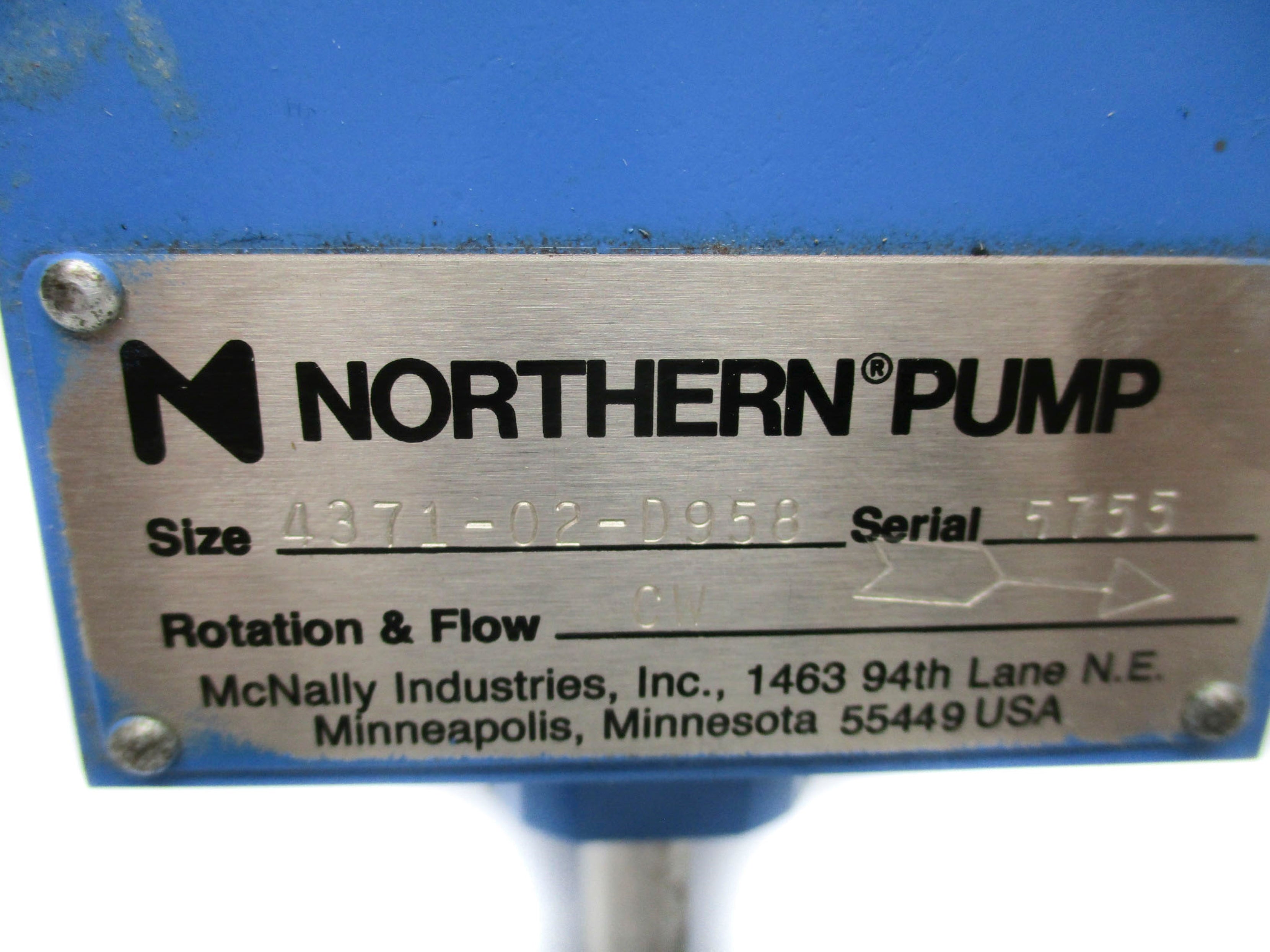 NORTHERN 4371-02-D958 UNMP